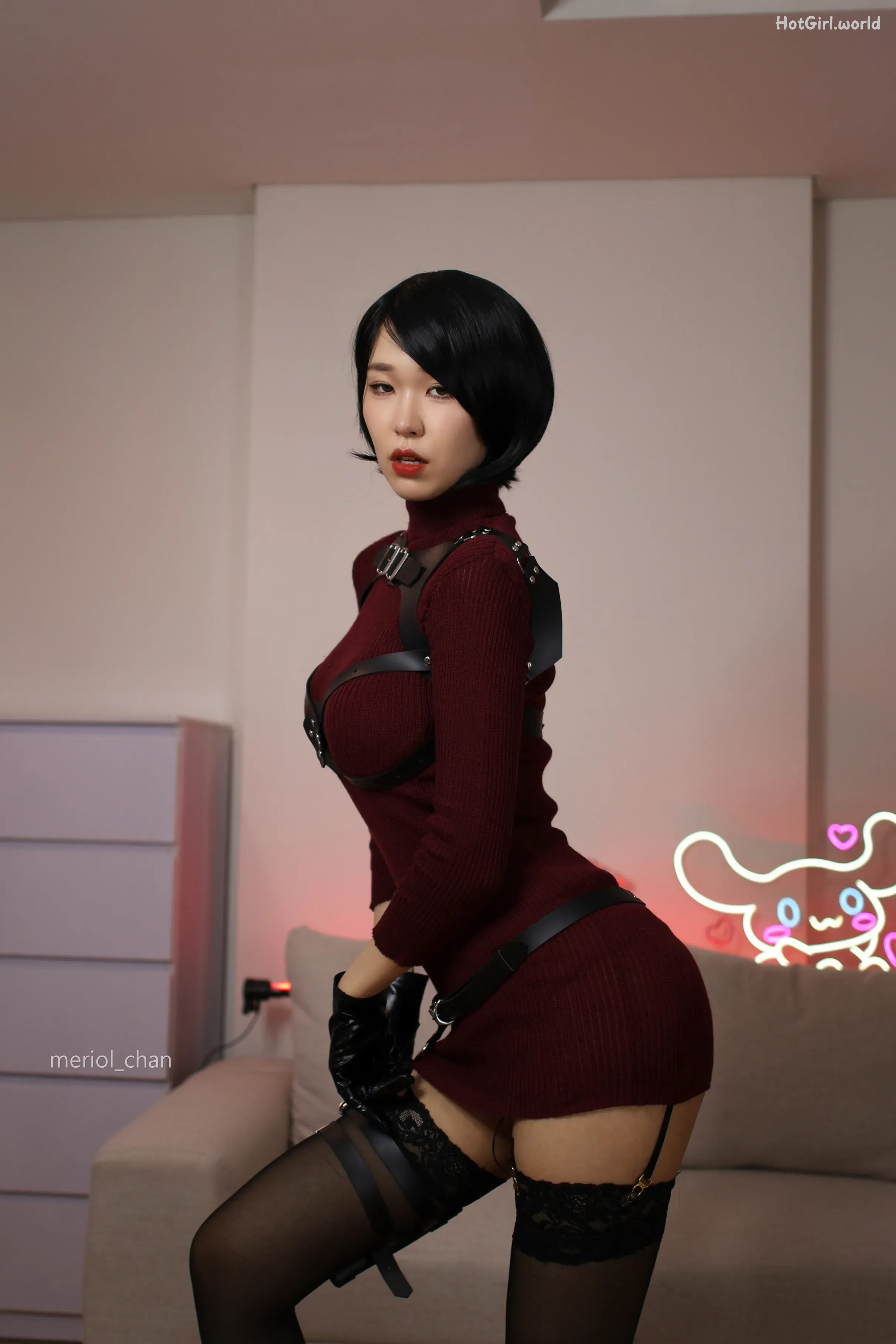 Coser@Meriol Chan - Resident Evil - Ada Wong(26 photos + 7 uncensored photos) 第5张图