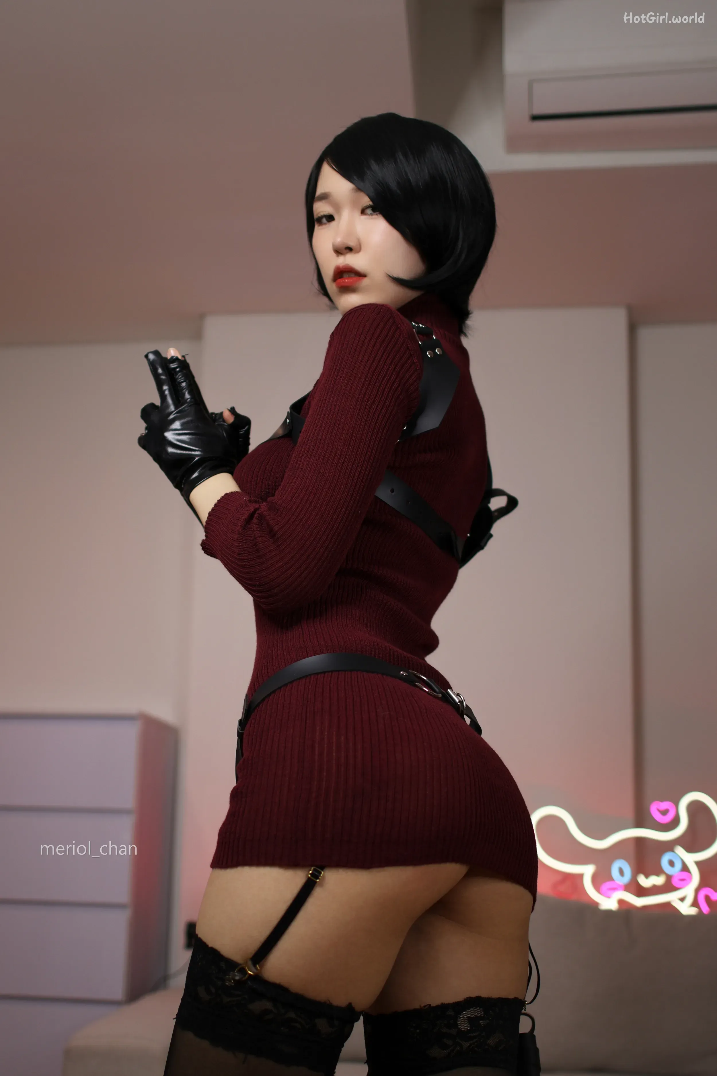 Coser@Meriol Chan - Resident Evil - Ada Wong(26 photos + 7 uncensored photos) 第11张图