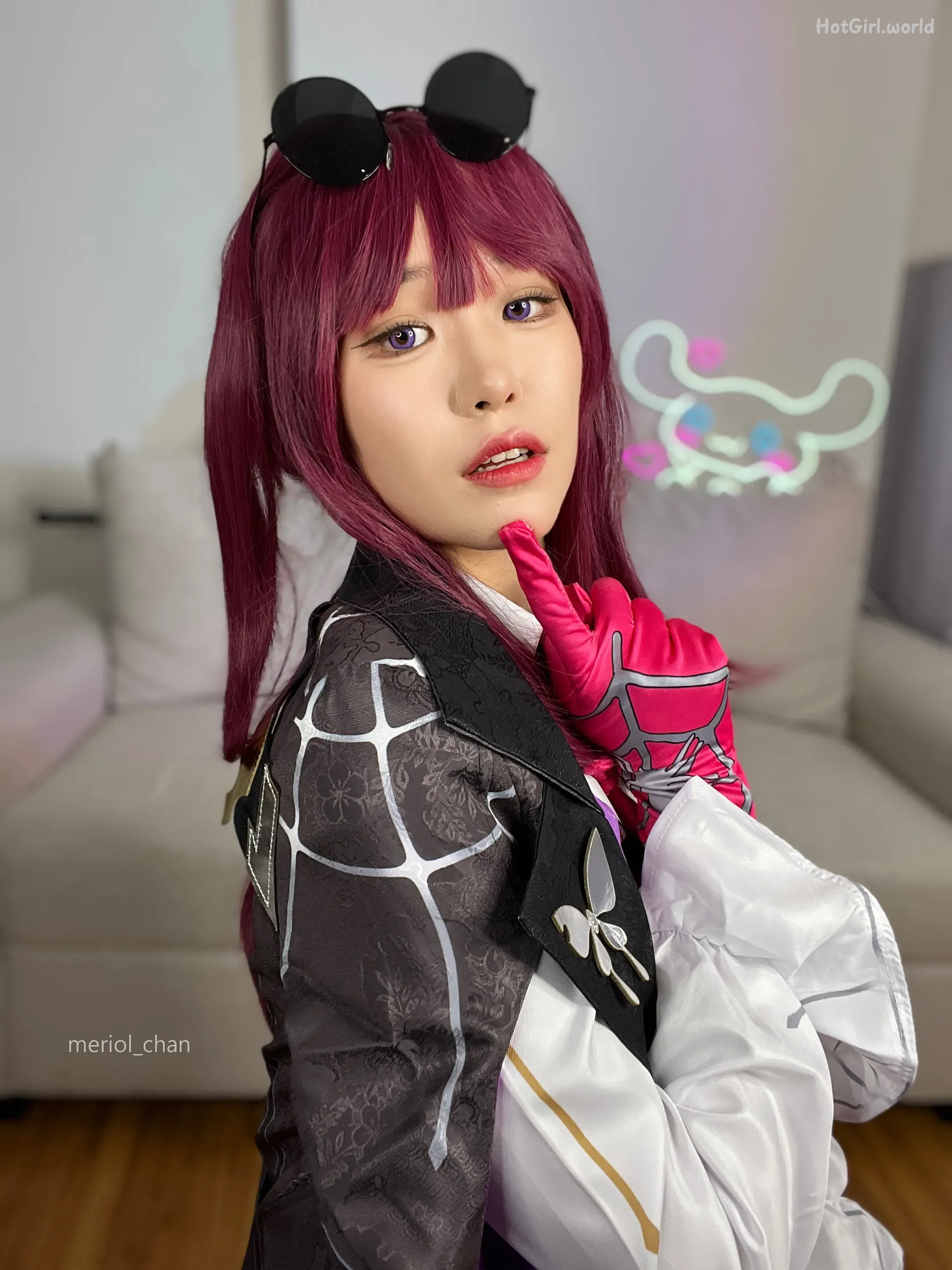 Coser@Meriol Chan - Honkai Star Rail - Kafka(24 photos + 10 uncensored photos ) 第2张图