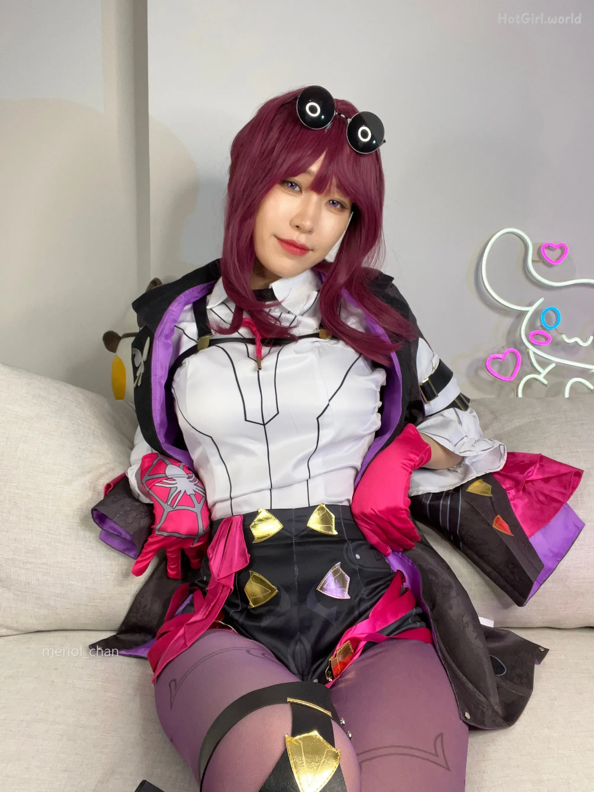 Coser@Meriol Chan - Honkai Star Rail - Kafka(24 photos + 10 uncensored photos ) 第4张图