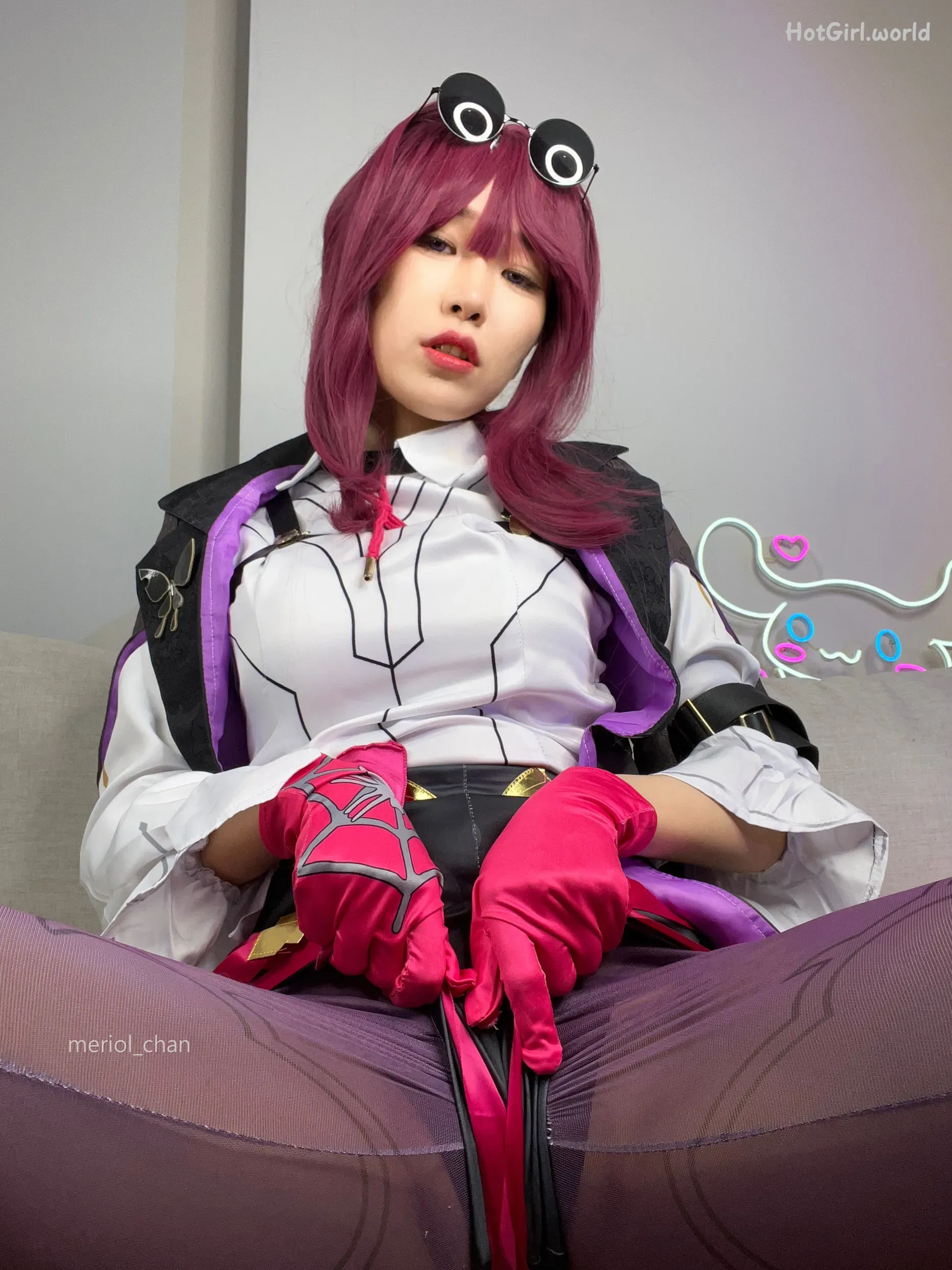 Coser@Meriol Chan - Honkai Star Rail - Kafka(24 photos + 10 uncensored photos ) 第10张图