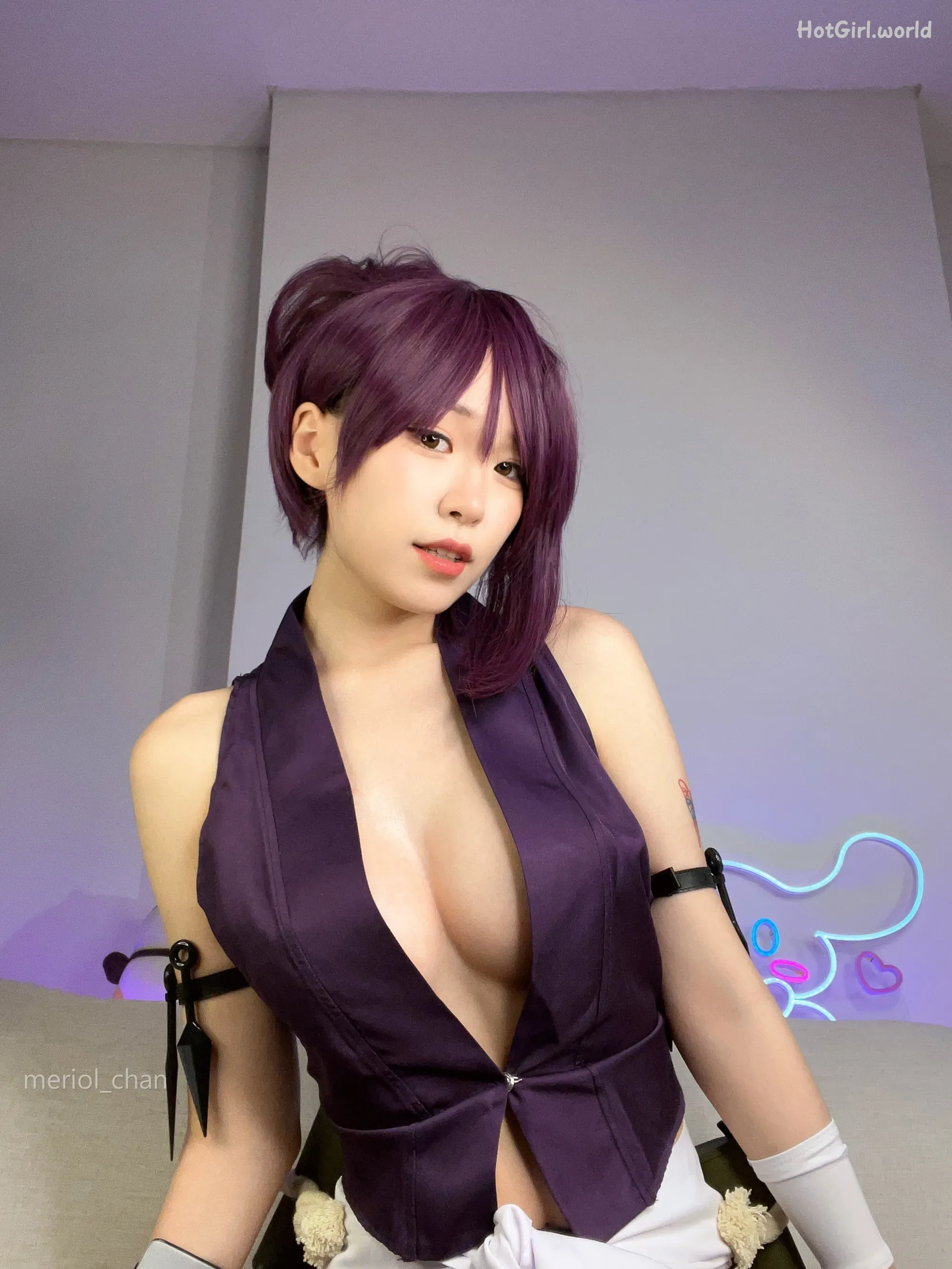Coser@Meriol Chan - Hell’s Paradise Jigokuraku - Yuzuriha(35 photos + 19 uncensored photos) 第1张图