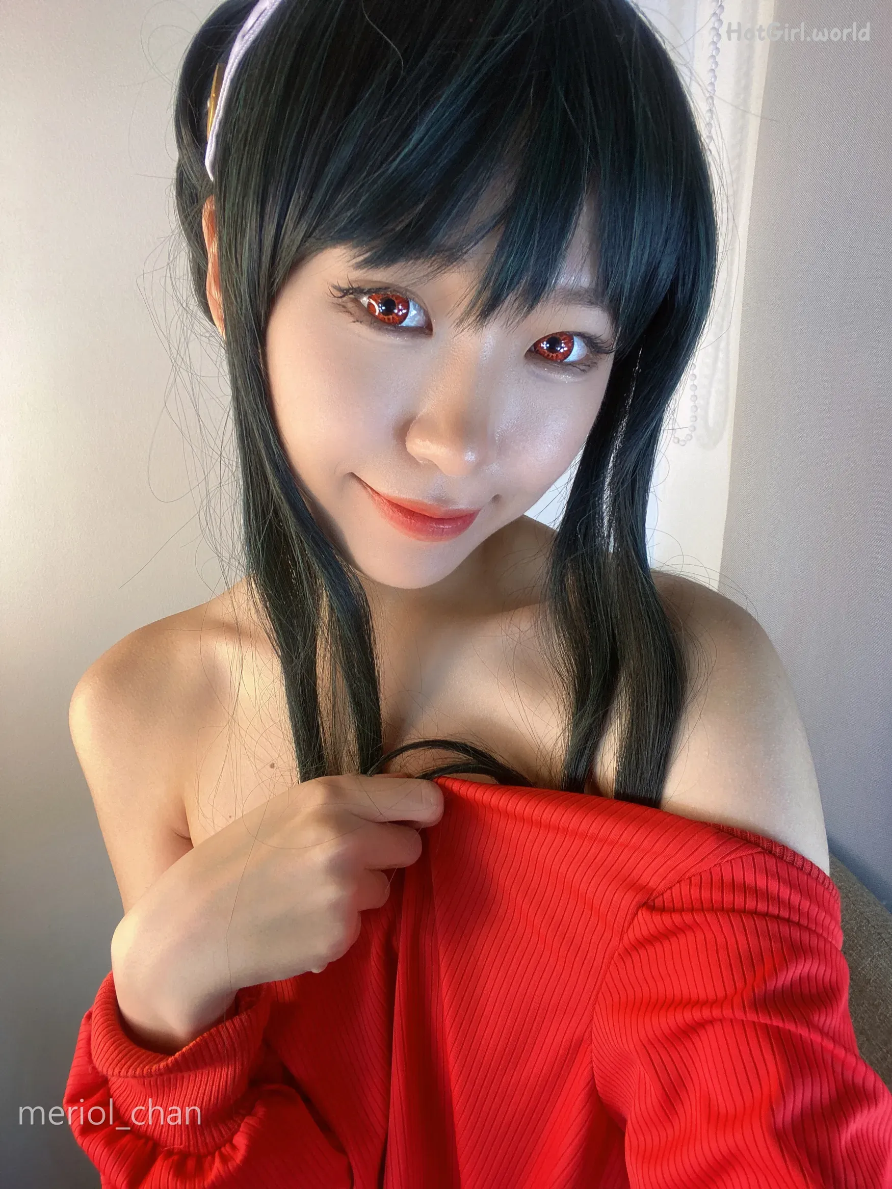 Coser@Meriol Chan - Mommy Yor Cosplay(61 photos + 11 uncensored photos) 第1张图