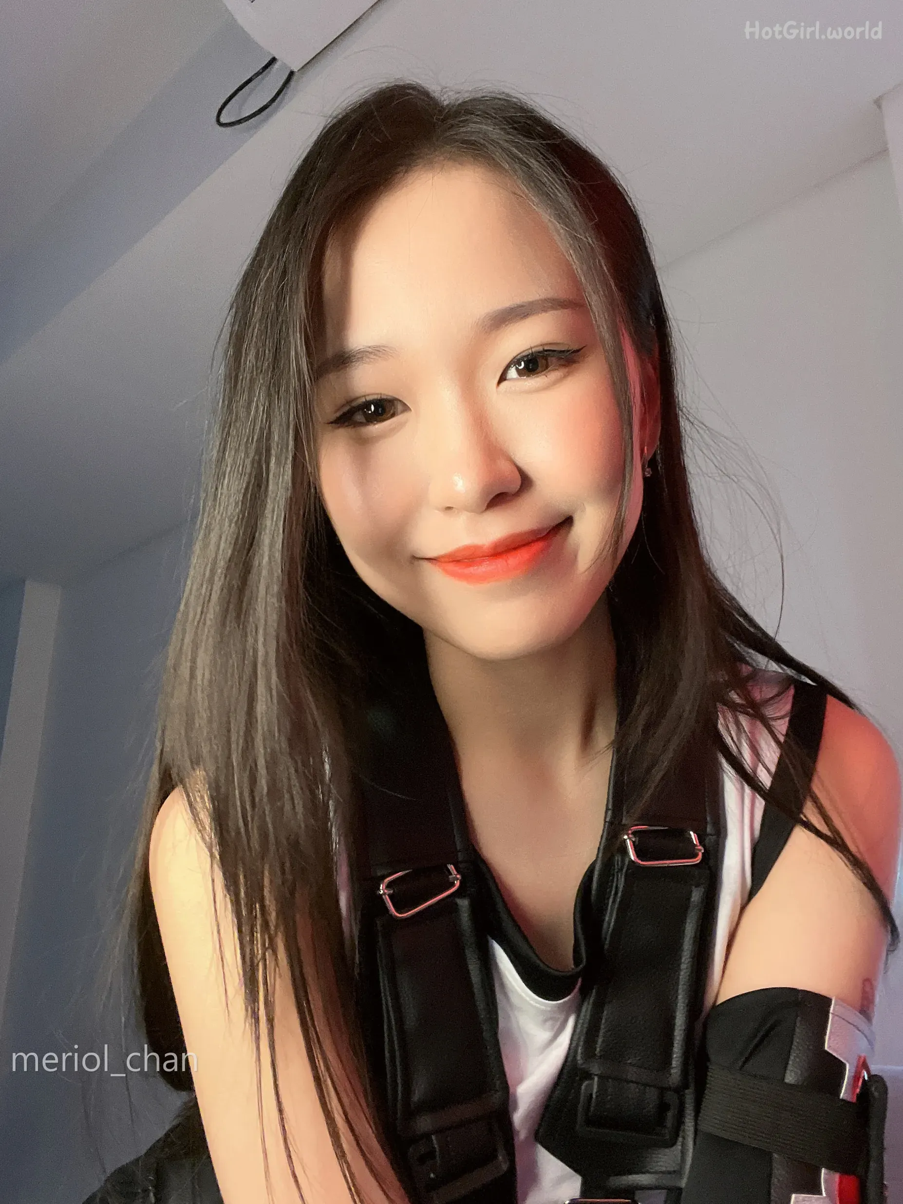 Coser@Meriol Chan - Tifa Cosplay(66 photos + 13 uncensored photos) 第6张图