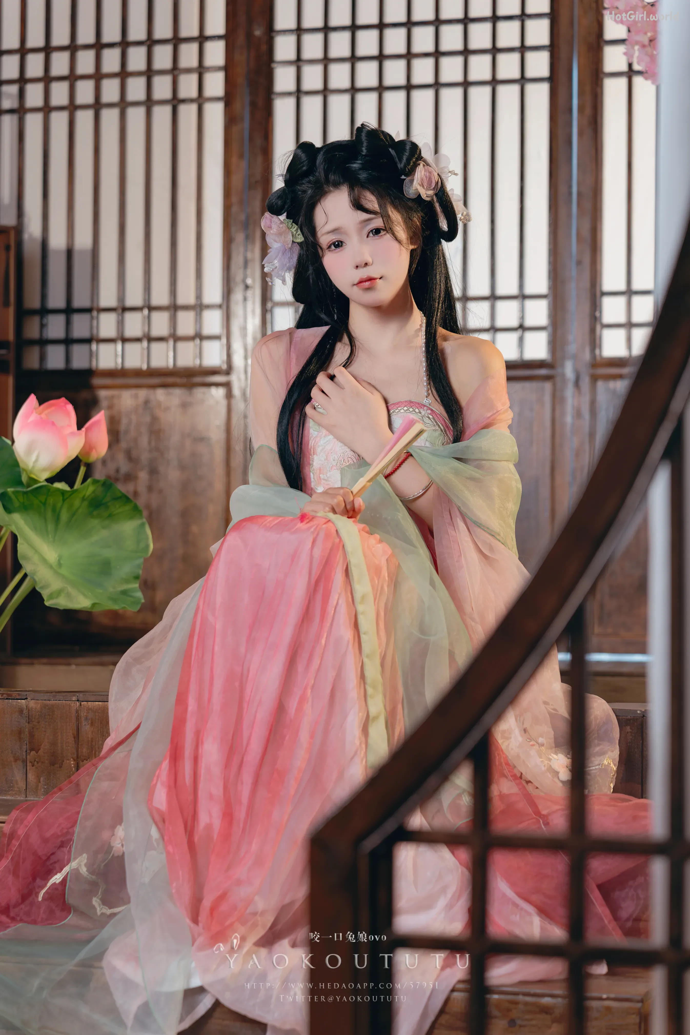 Coser@黏黏团子兔 - 八月订阅『醉倒荷塘边』& 游园惊梦 第1张图
