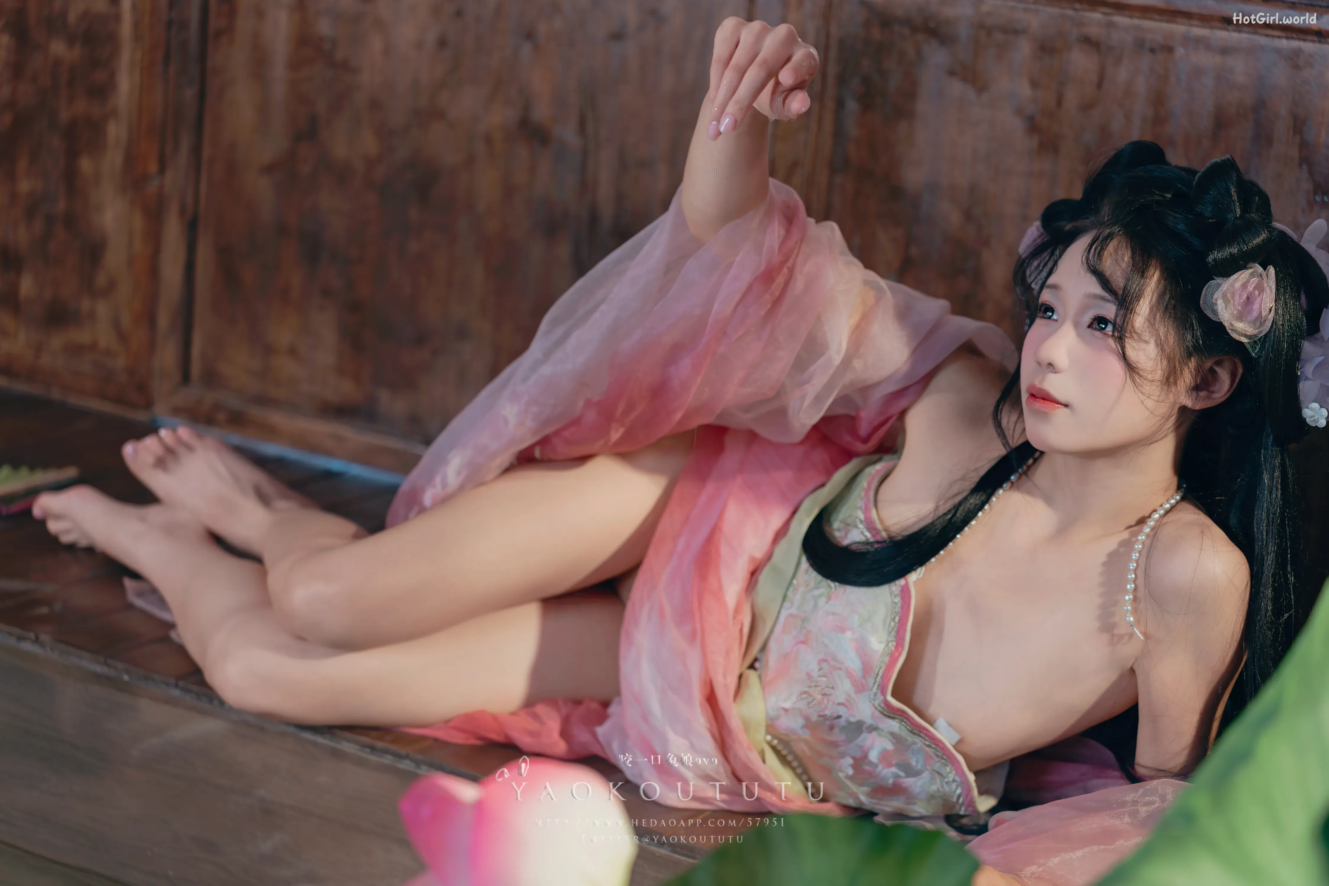 Coser@黏黏团子兔 - 八月订阅『醉倒荷塘边』& 游园惊梦 第2张图