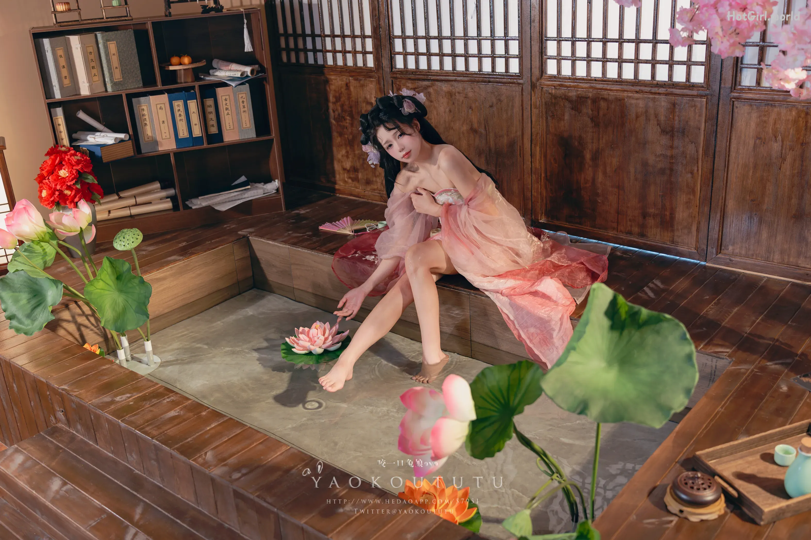 Coser@黏黏团子兔 - 八月订阅『醉倒荷塘边』& 游园惊梦 第10张图