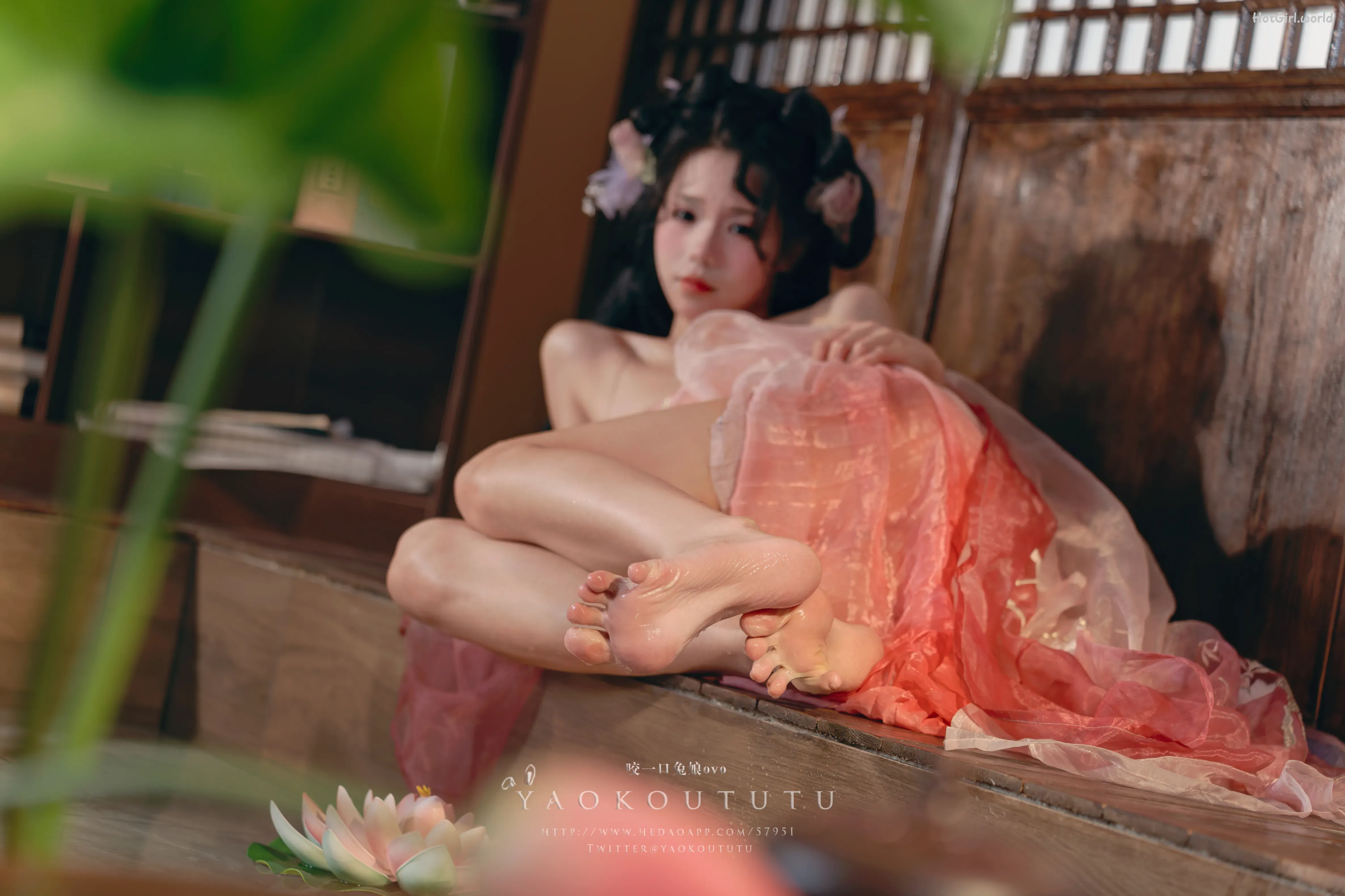 Coser@黏黏团子兔 - 八月订阅『醉倒荷塘边』& 游园惊梦 第14张图