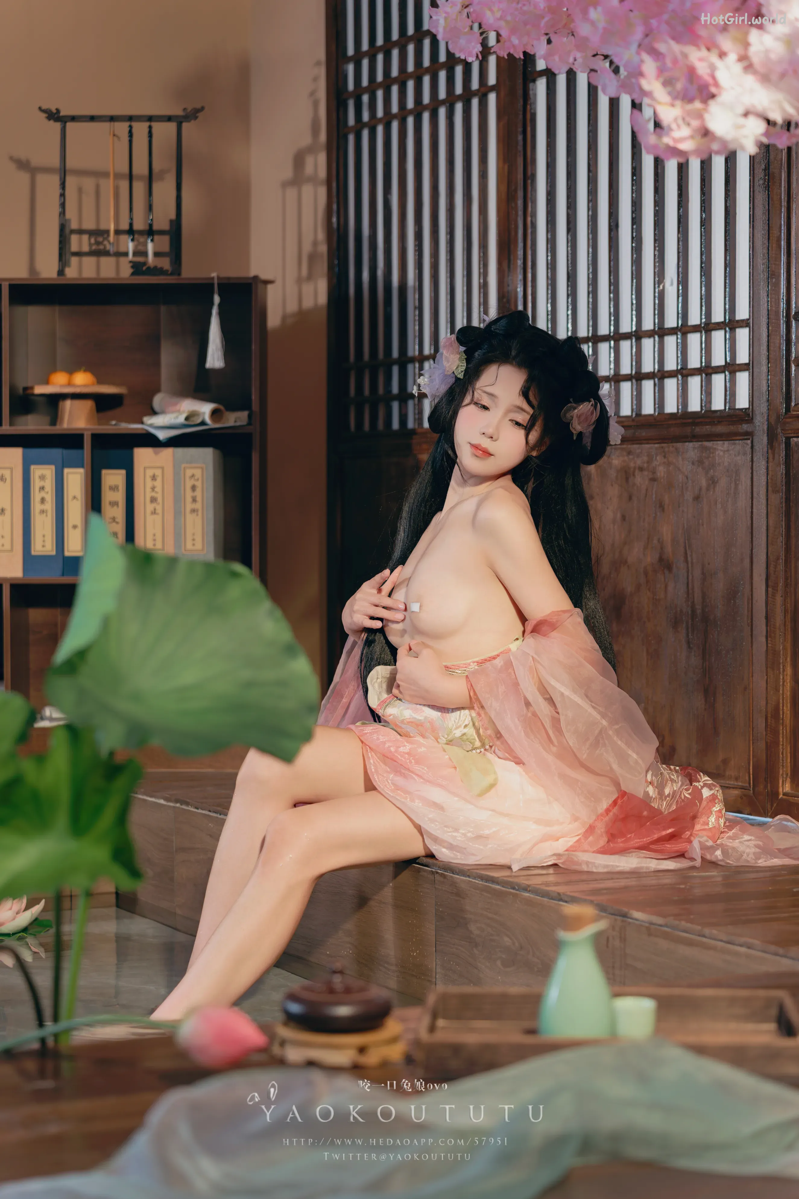 Coser@黏黏团子兔 - 八月订阅『醉倒荷塘边』& 游园惊梦 第15张图