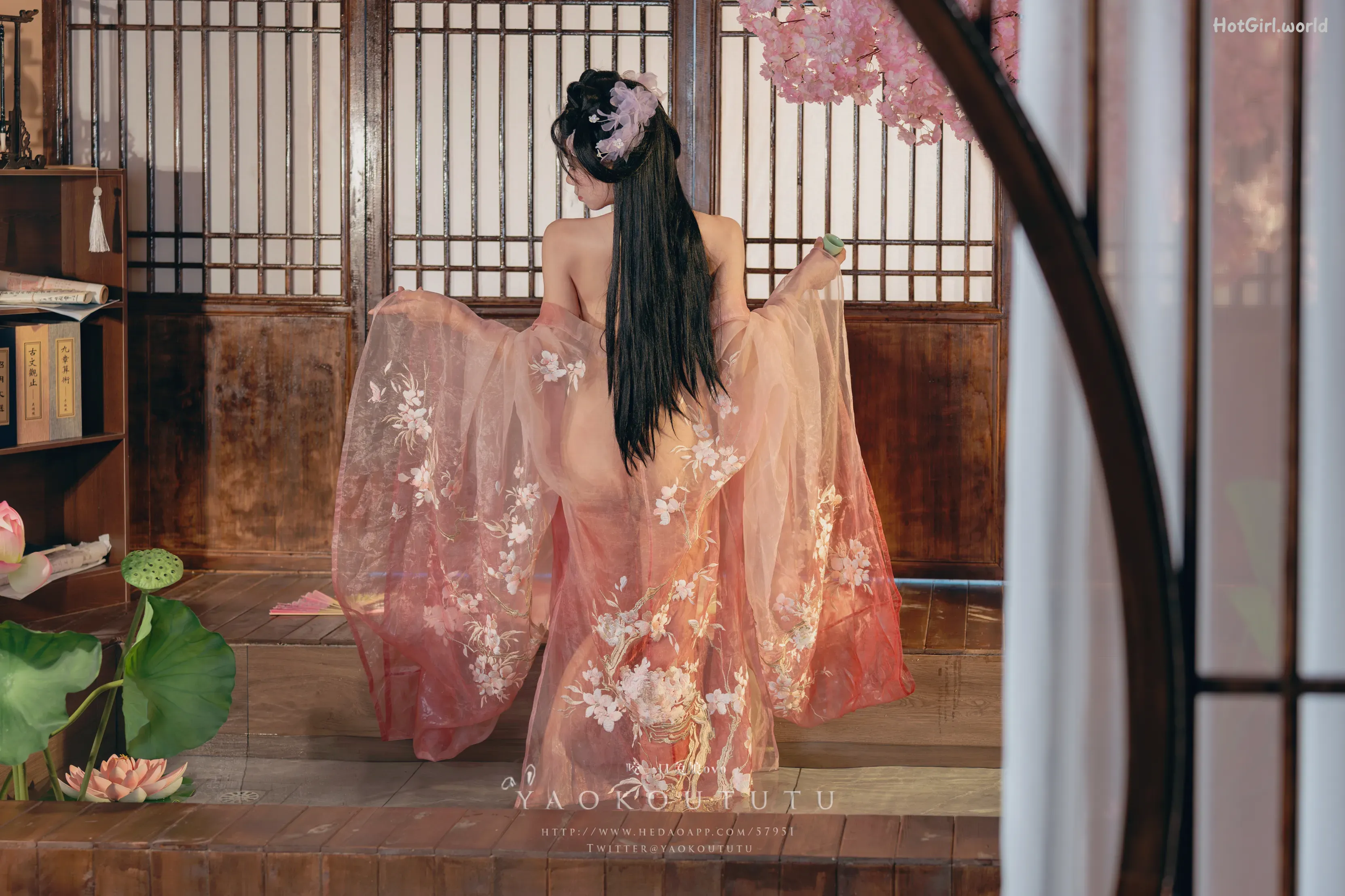 Coser@黏黏团子兔 - 八月订阅『醉倒荷塘边』& 游园惊梦 第18张图