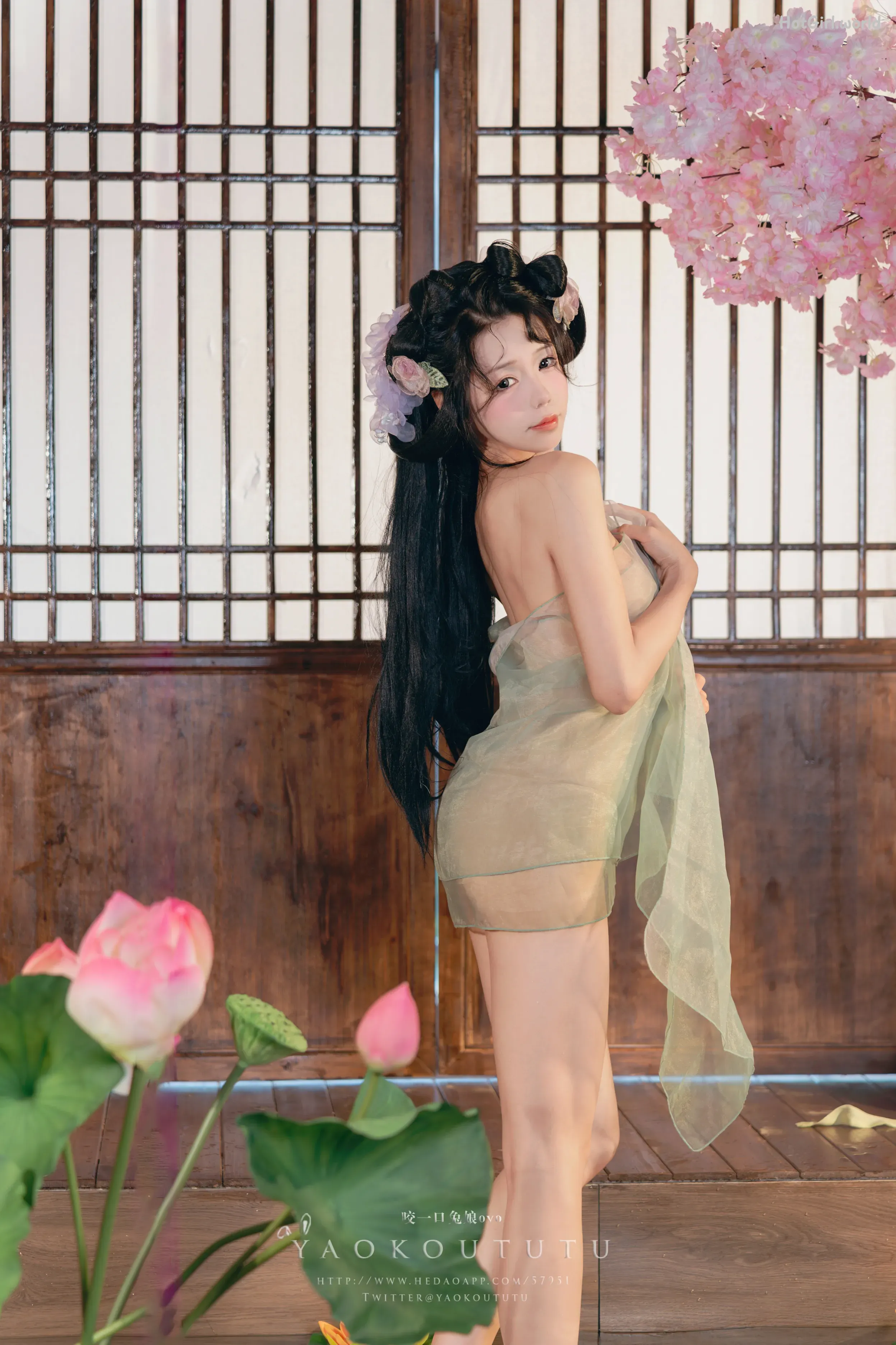 Coser@黏黏团子兔 - 八月订阅『醉倒荷塘边』& 游园惊梦 第28张图