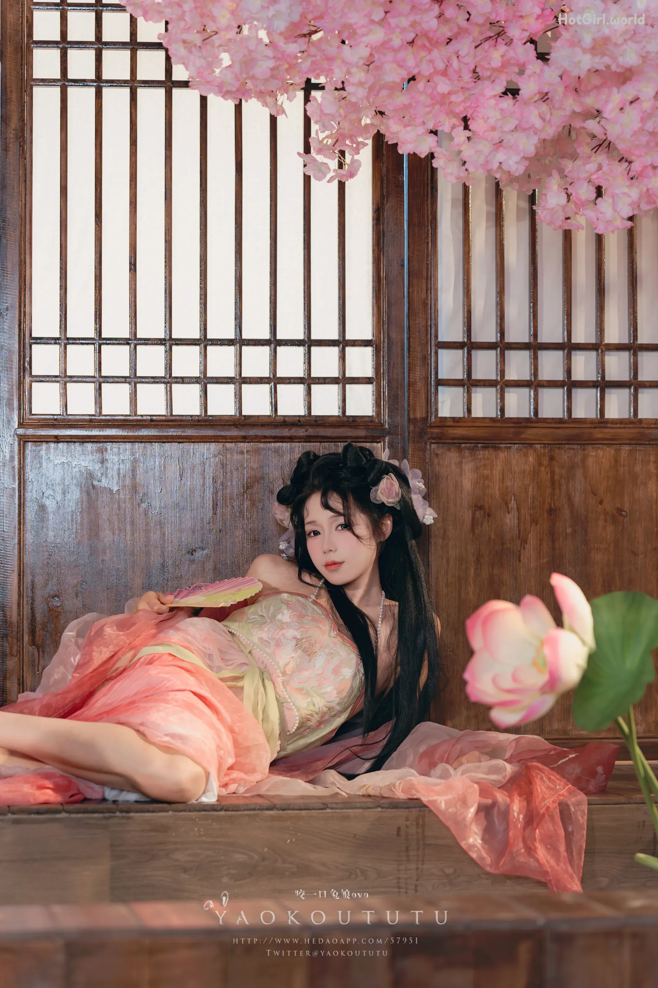 Coser@黏黏团子兔 - 八月订阅『醉倒荷塘边』& 游园惊梦 第46张图