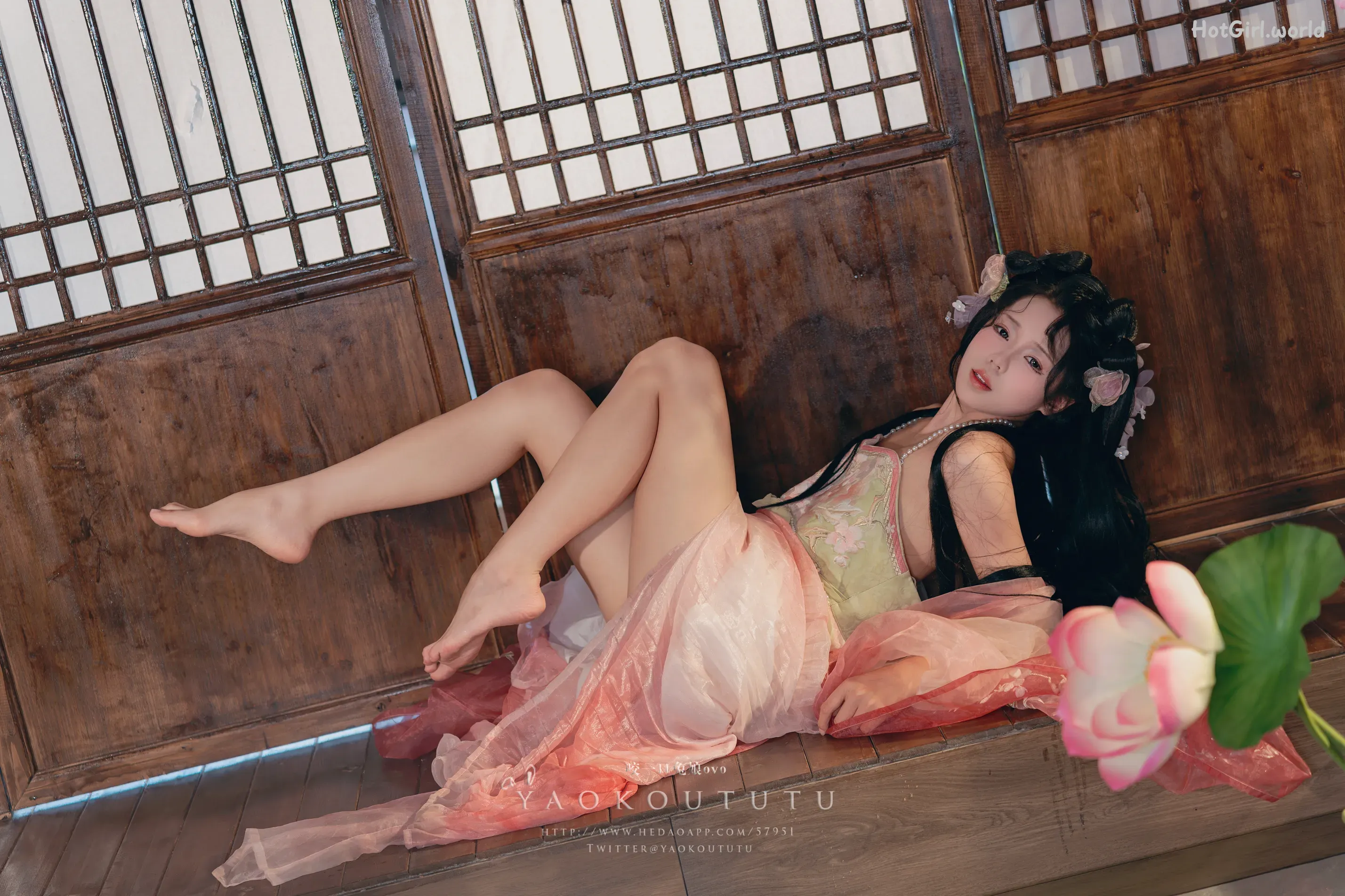 Coser@黏黏团子兔 - 八月订阅『醉倒荷塘边』& 游园惊梦 第47张图
