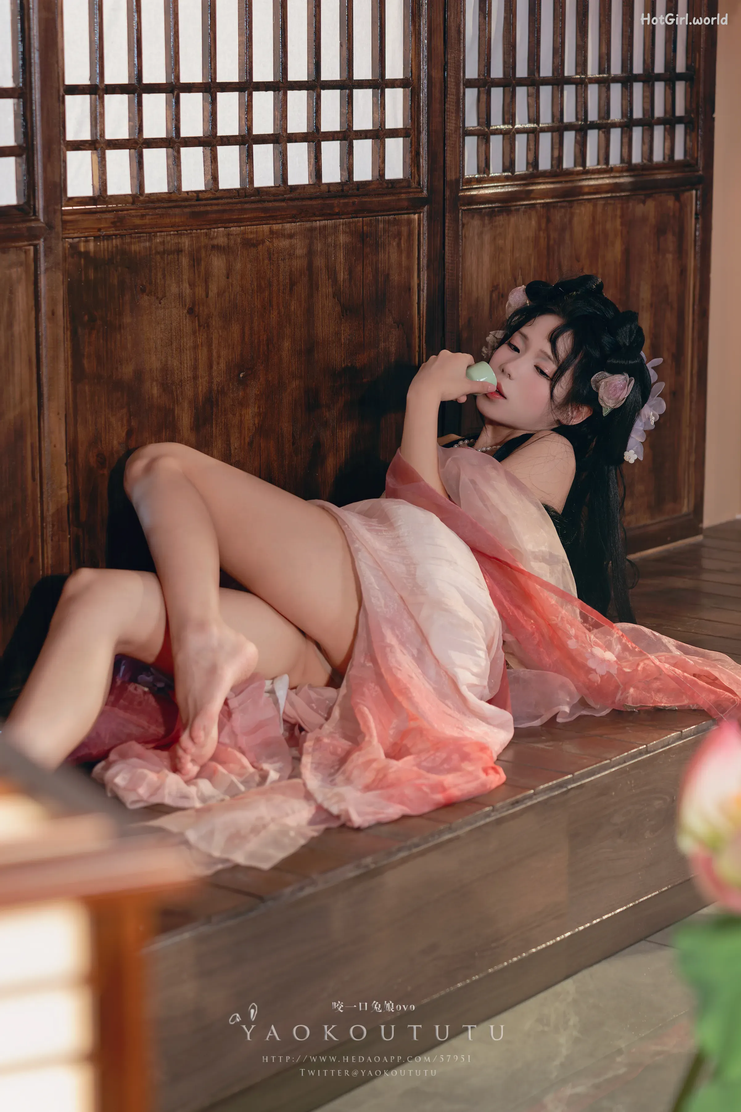 Coser@黏黏团子兔 - 八月订阅『醉倒荷塘边』& 游园惊梦 第49张图