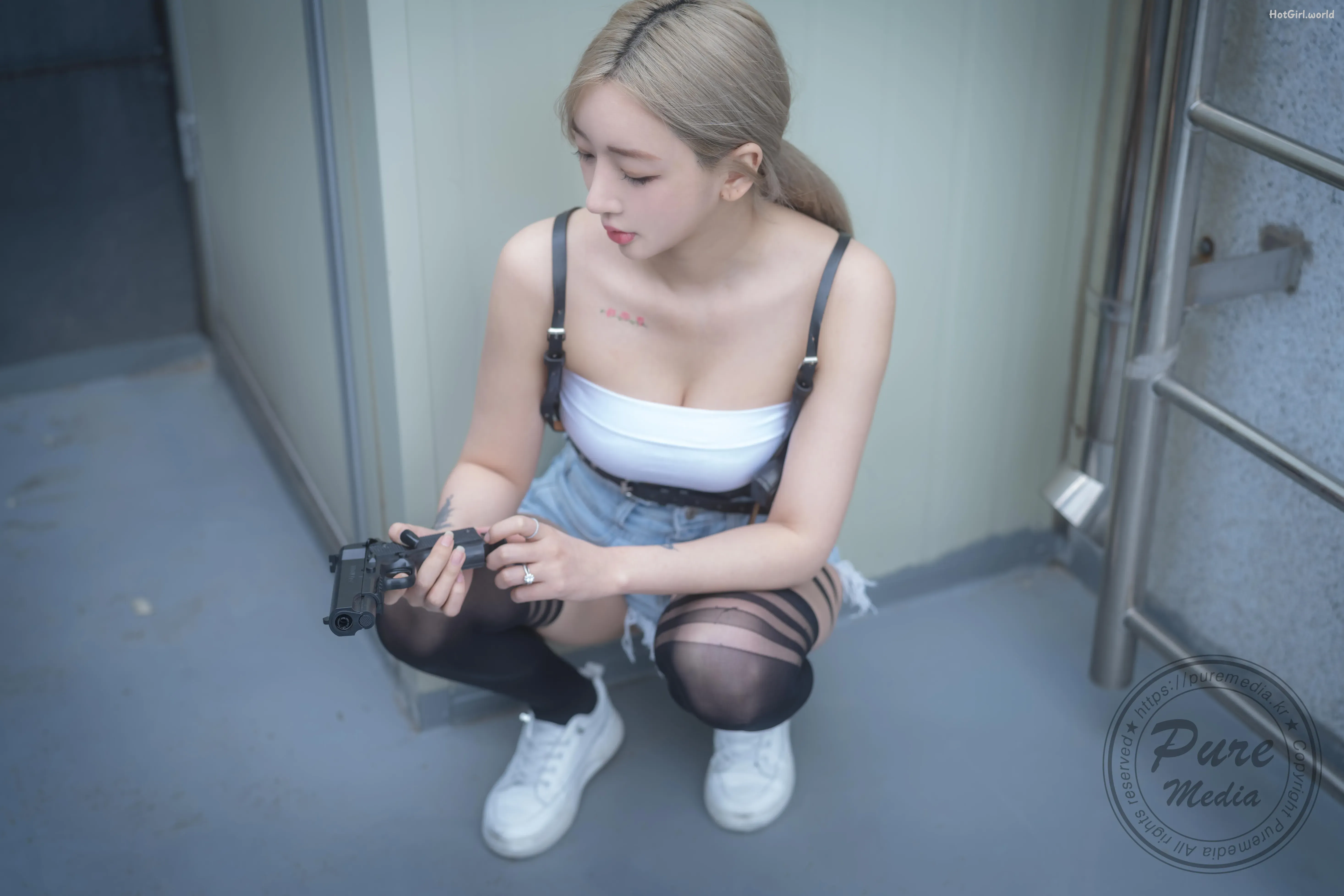 Pure Media Vol.259 Jia (지아) - Who R@ped The Girl Detective(73 photos + 49 uncensored photos) 第1张图