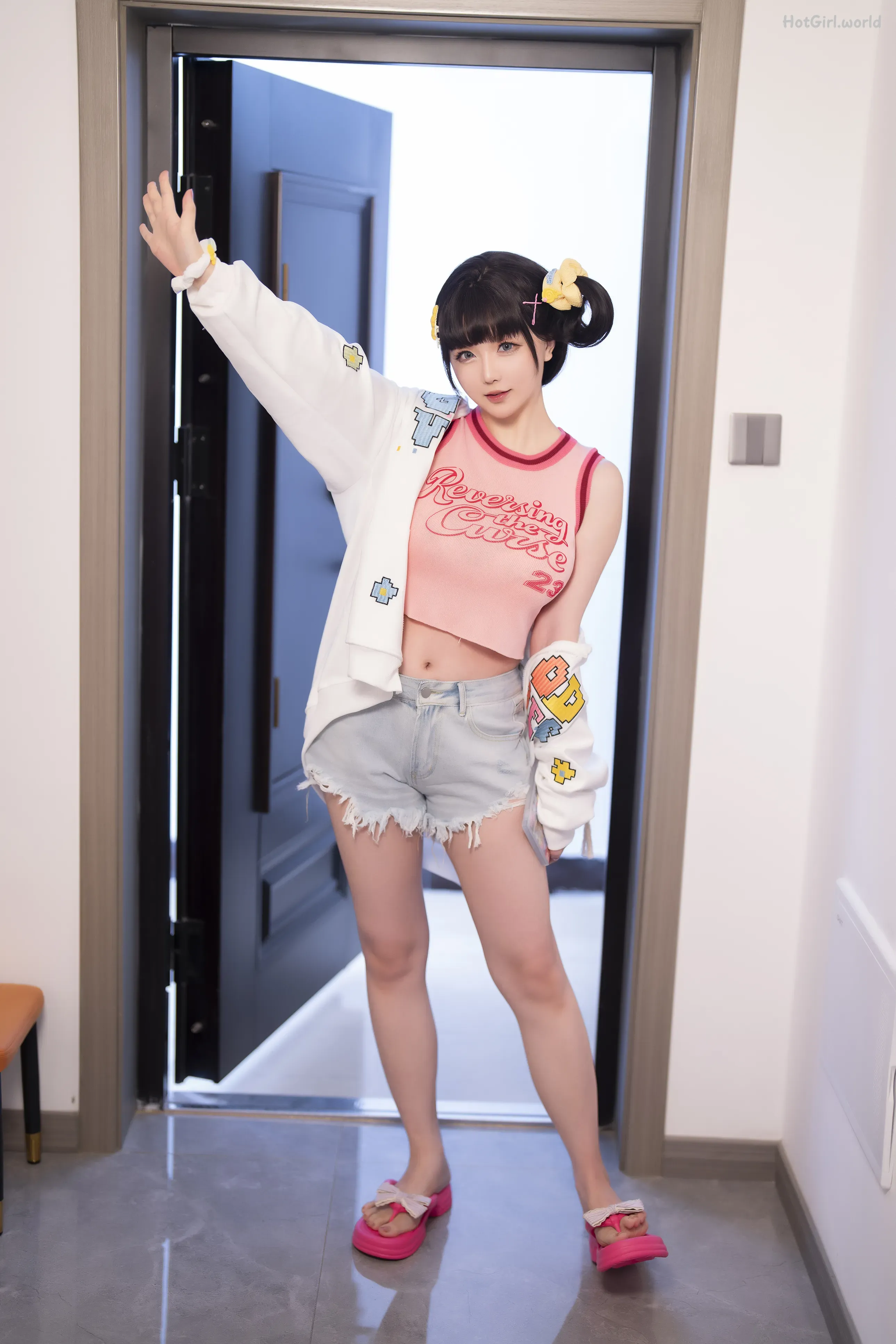 Coser@星之迟迟Hoshilily - 23年9月计划D 原创-邻家的小鬼头妹妹 第40张图