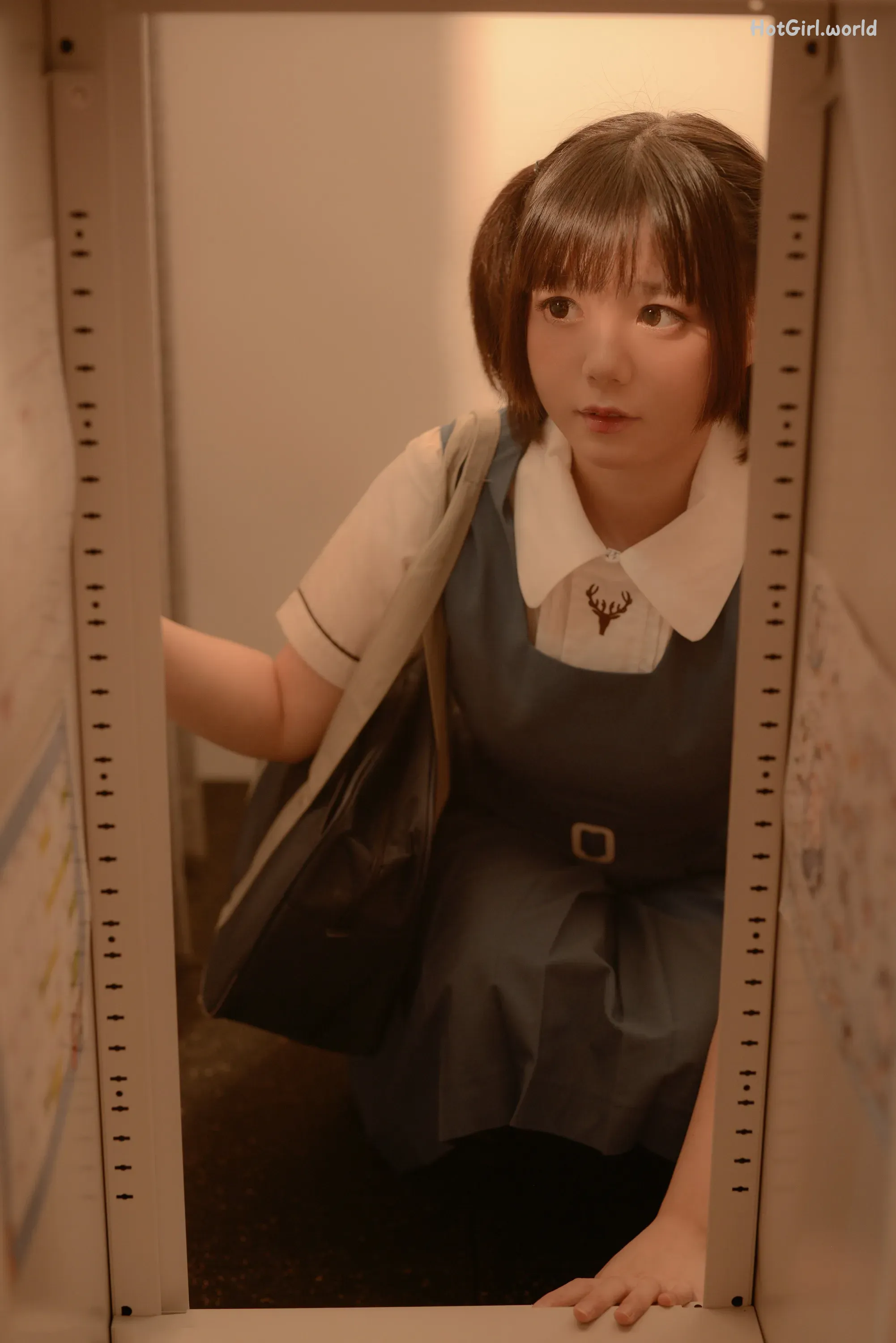 Coser@Nikumikyo (きょう肉肉) - Latex Catsuit Girl ラテックス 動画入り 第3张图