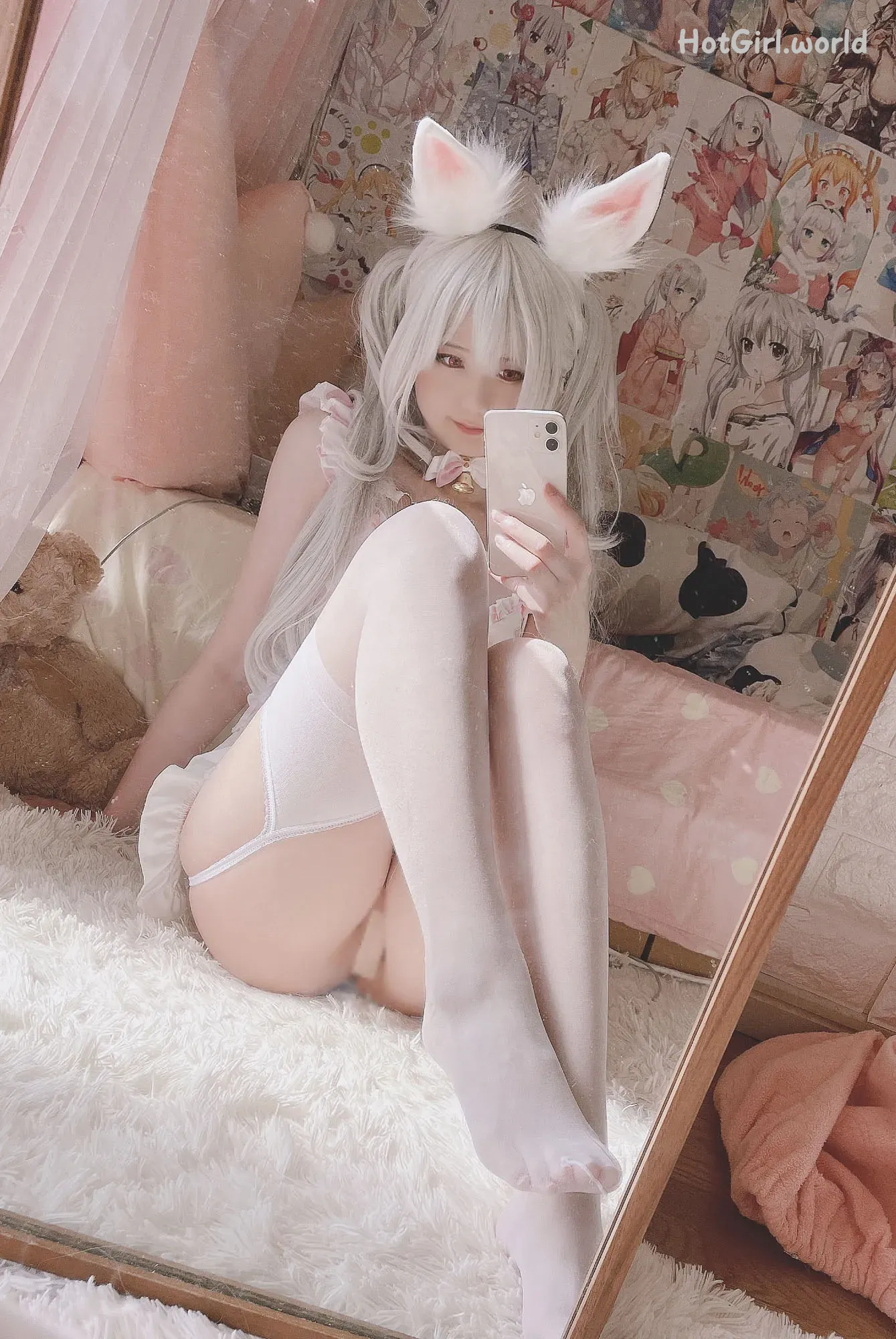 Coser@习呆呆 - 工口兔口塞跳蛋 第20张图