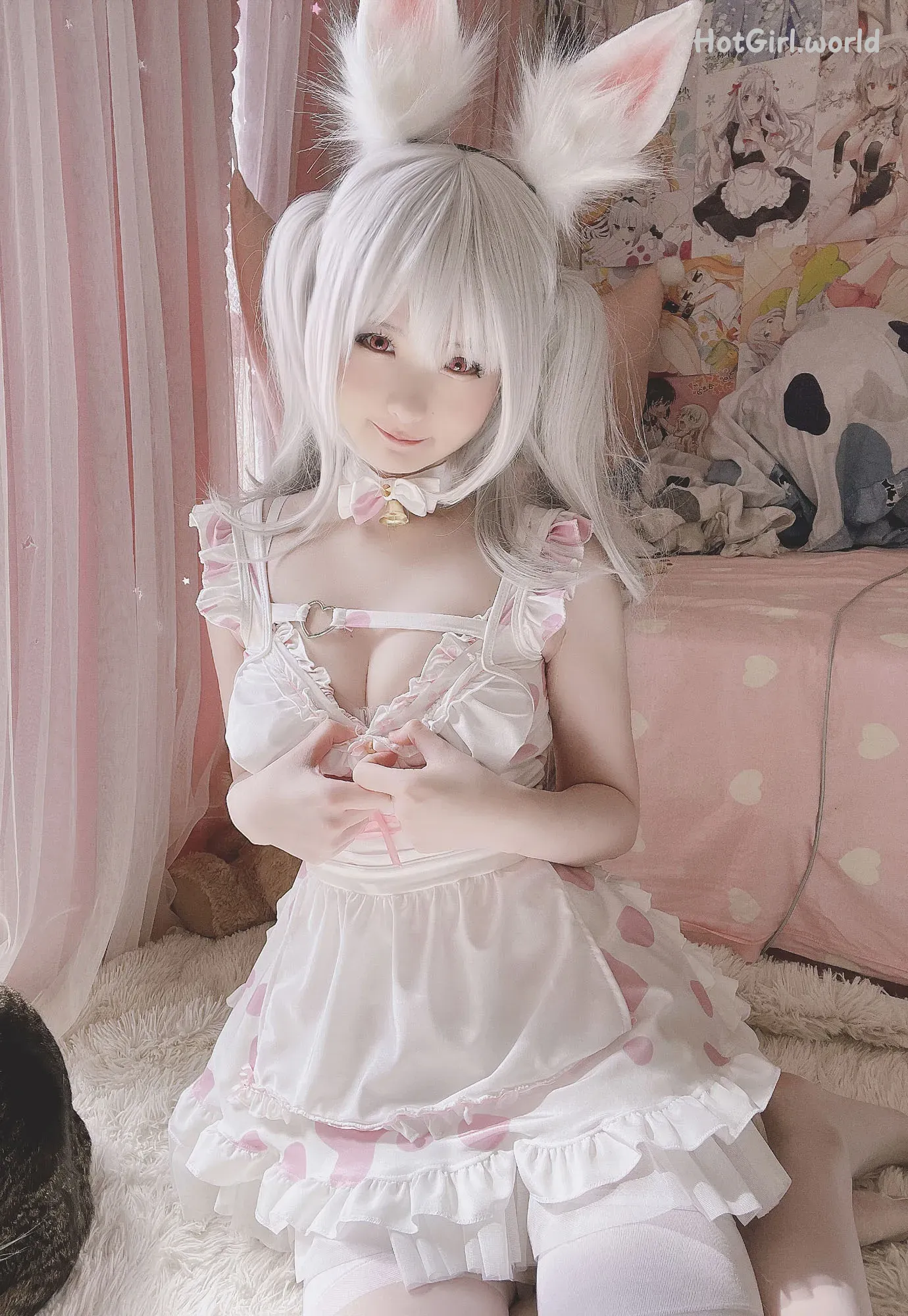 Coser@习呆呆 - 工口兔口塞跳蛋 第21张图
