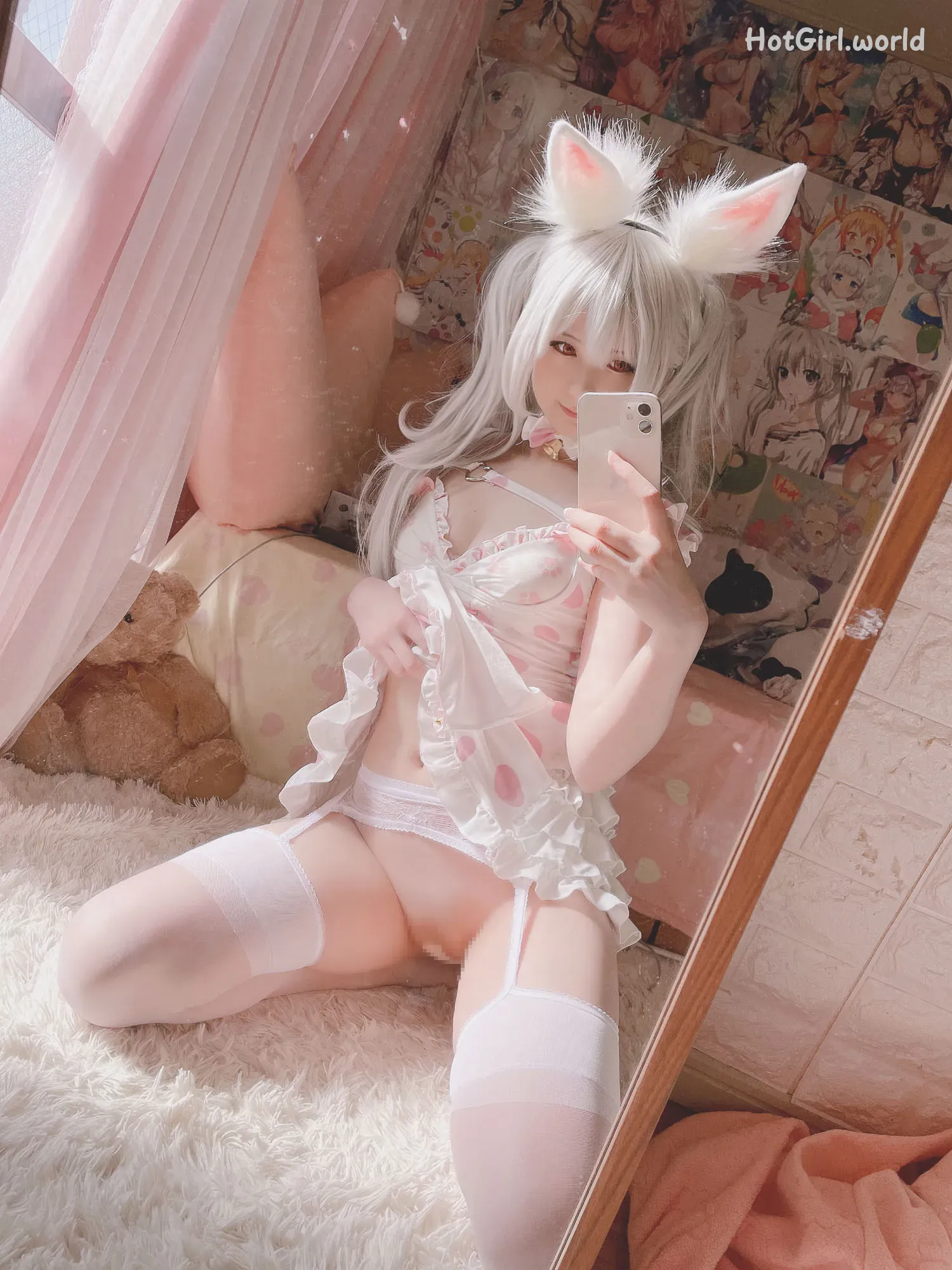Coser@习呆呆 - 工口兔口塞跳蛋 第23张图