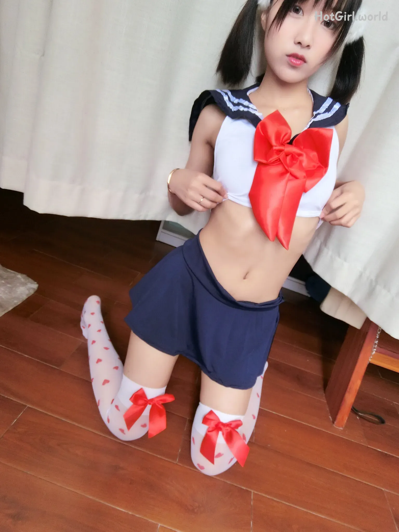 Coser@布丁大法 (Pudding Dafa) - VIP图包之水手服(38 photos + 30 uncensored photos) 第68张图