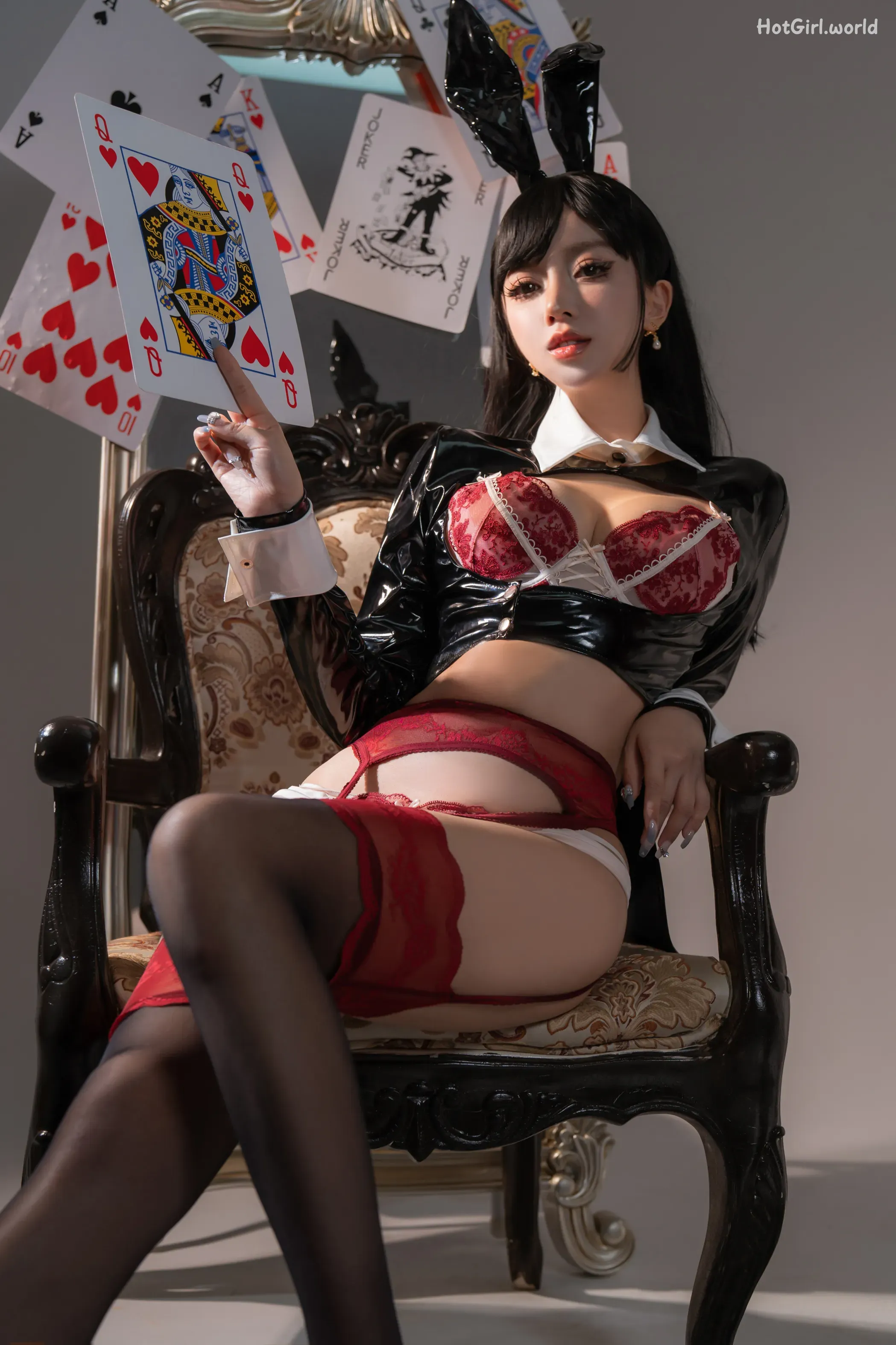 Coser-过期米线线喵-Vol.143 兔女郎 第1张图