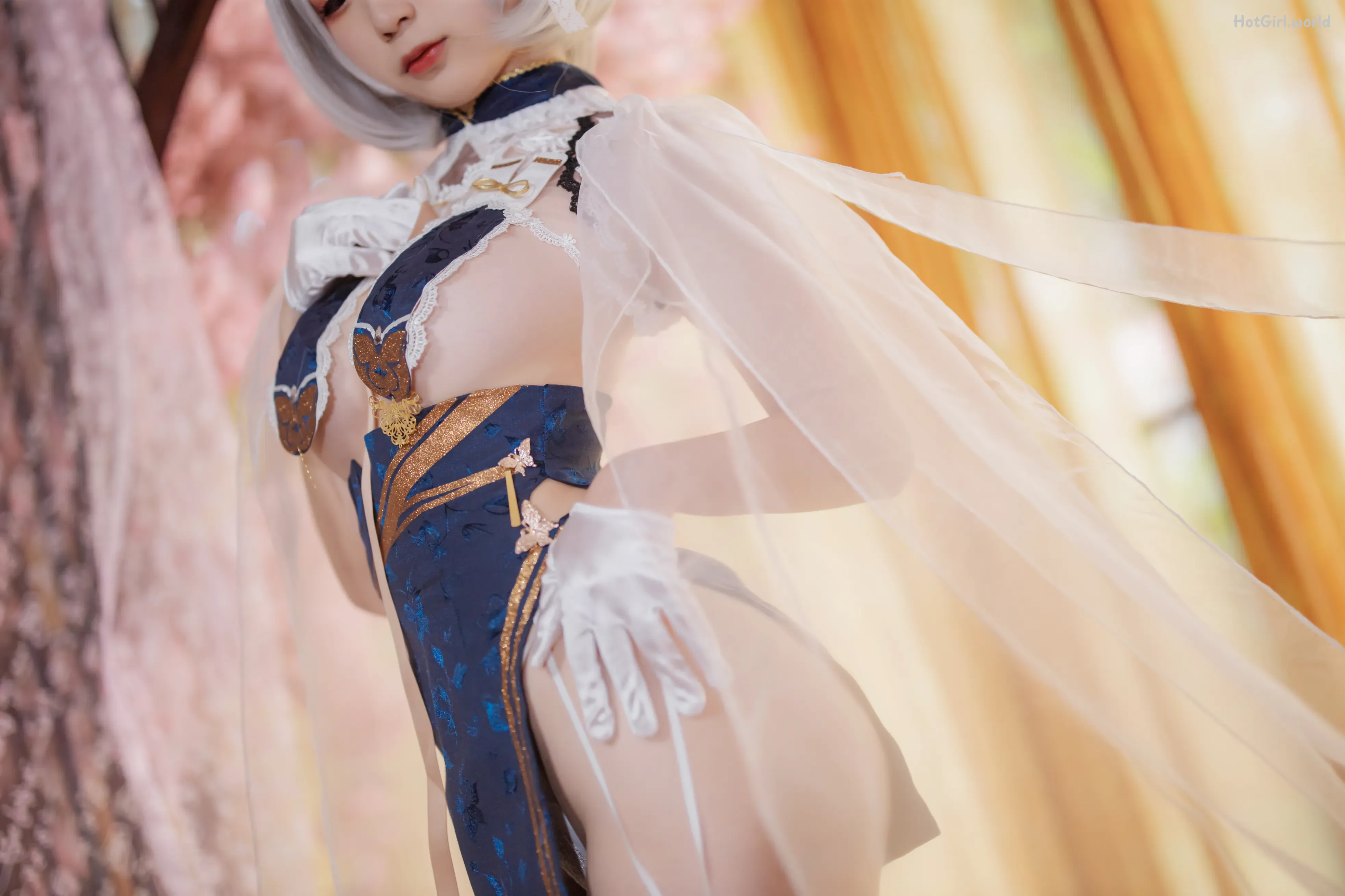 Coser-樱落酱w-旗袍天狼星 第16张图