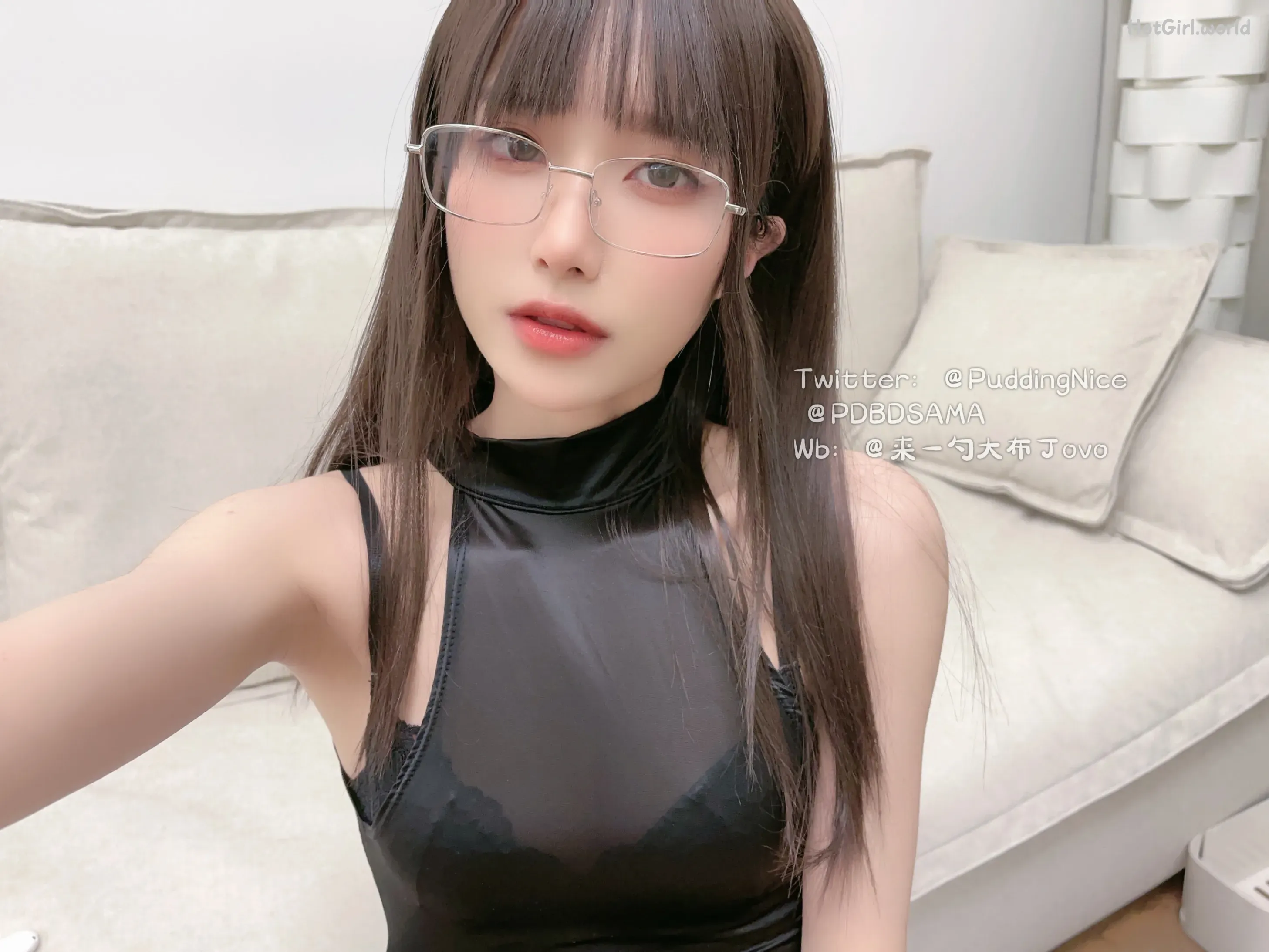 Coser-布丁大法-Pudding Dafa-黑色旗袍 第11张图