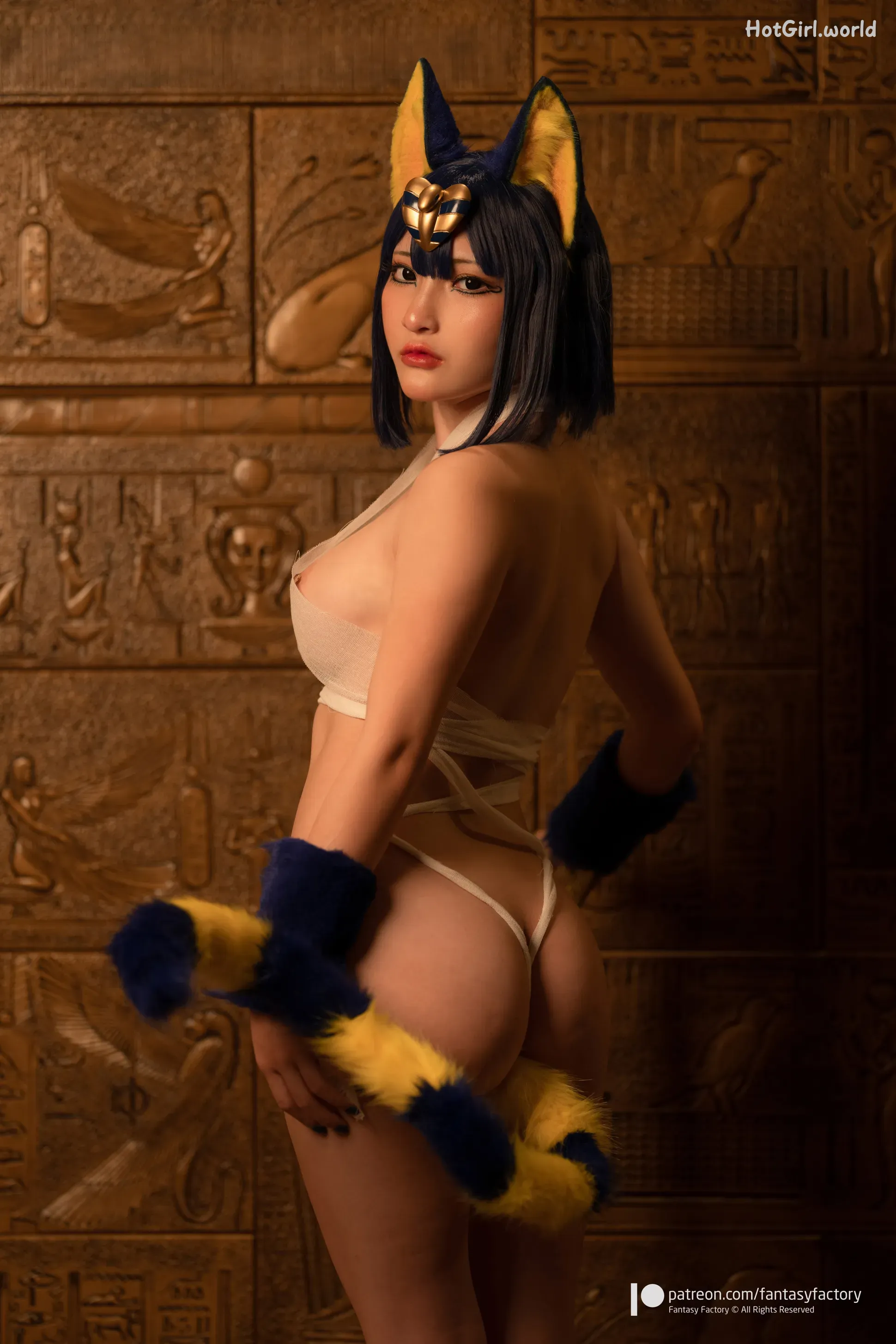 Fantasy Factory-小丁-Ankha(28 photos + 21 uncensored photos) 第2张图