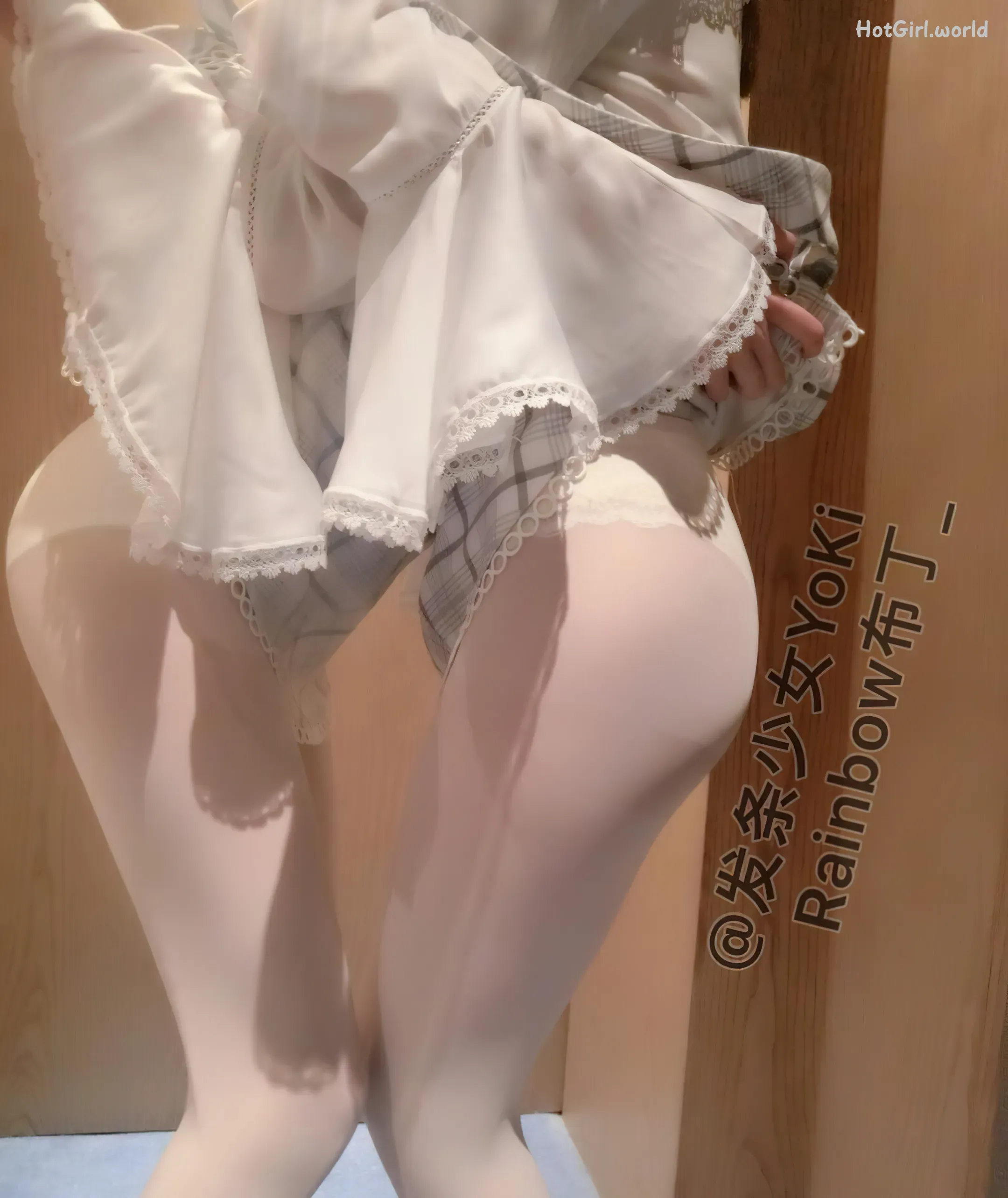 Coser-布丁大法-Pudding Dafa-白丝百合 与发条合作 第3张图