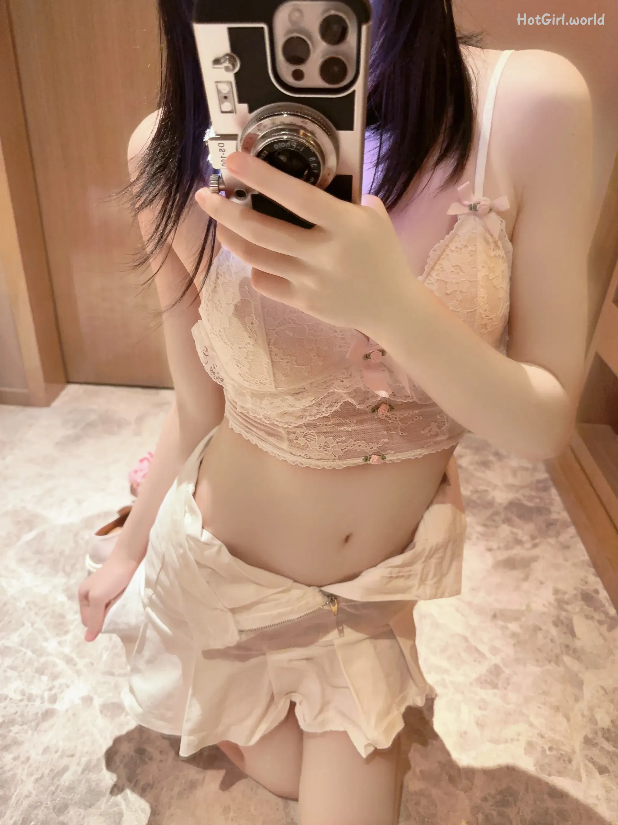 Coser-桜桃喵-Vol.169 条纹毛衣 第7张图
