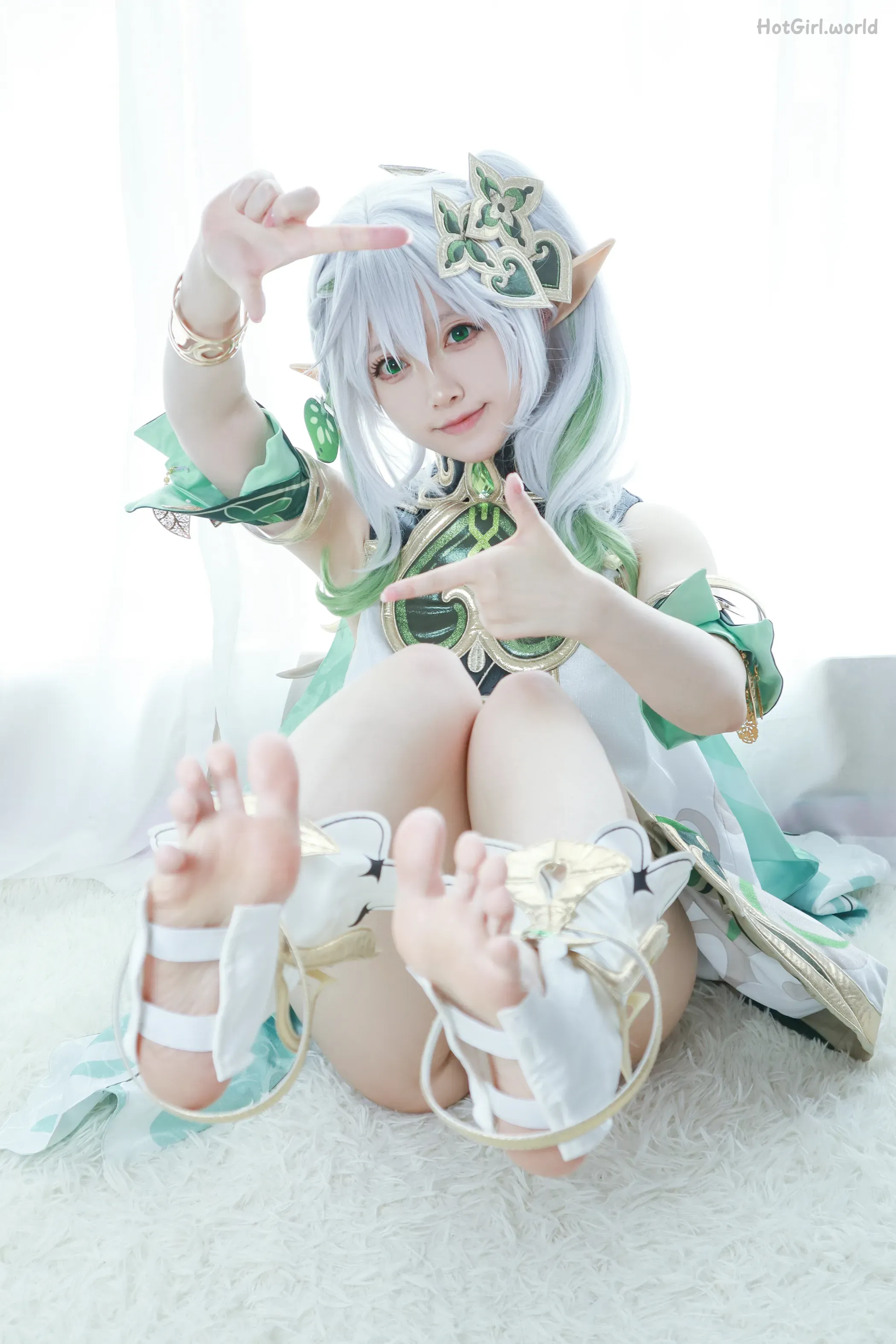 Coser-Asagiriai-愛ちゃん-纳西妲 第14张图