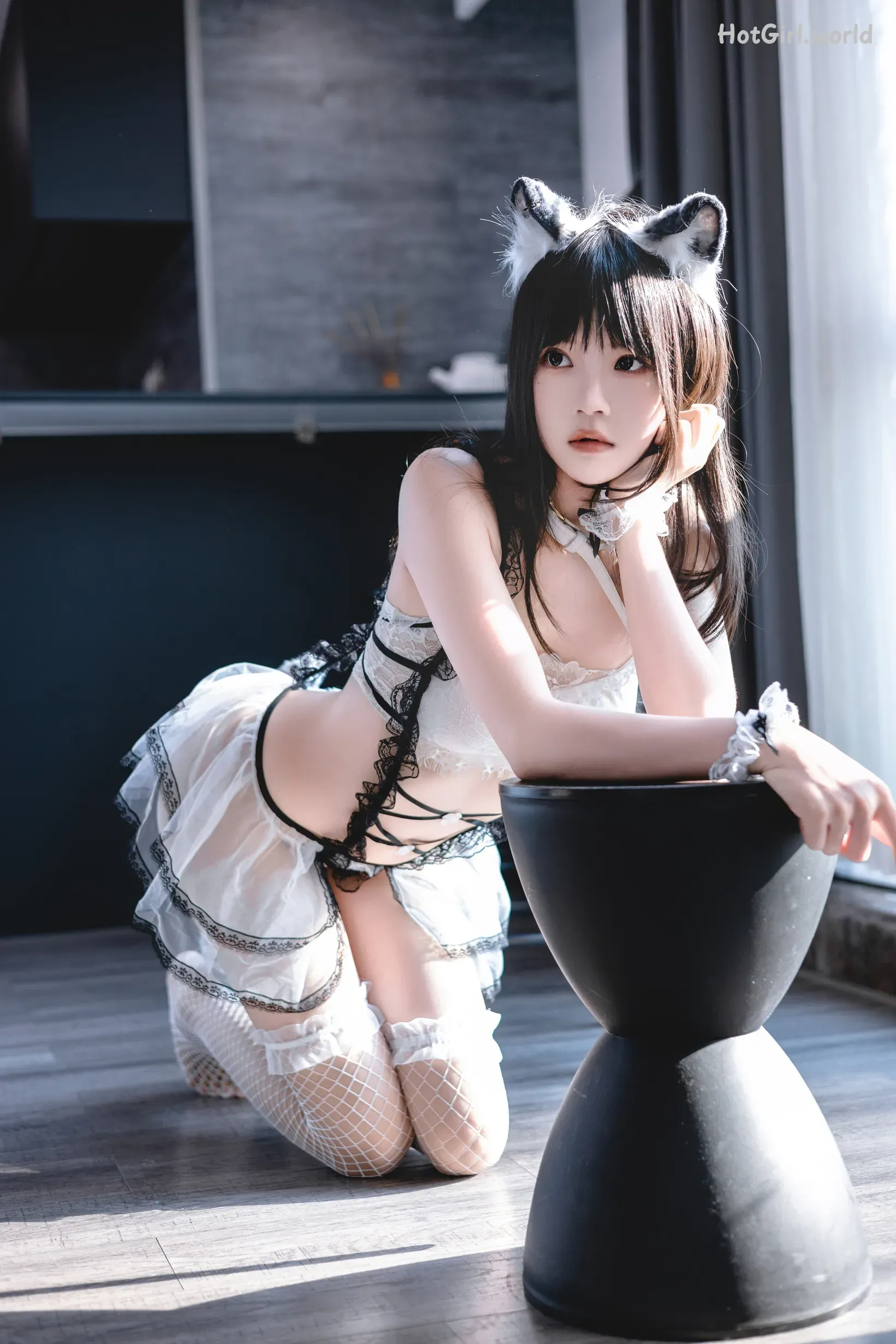 Coser-桜桃喵-Vol.165 拥豹 第5张图