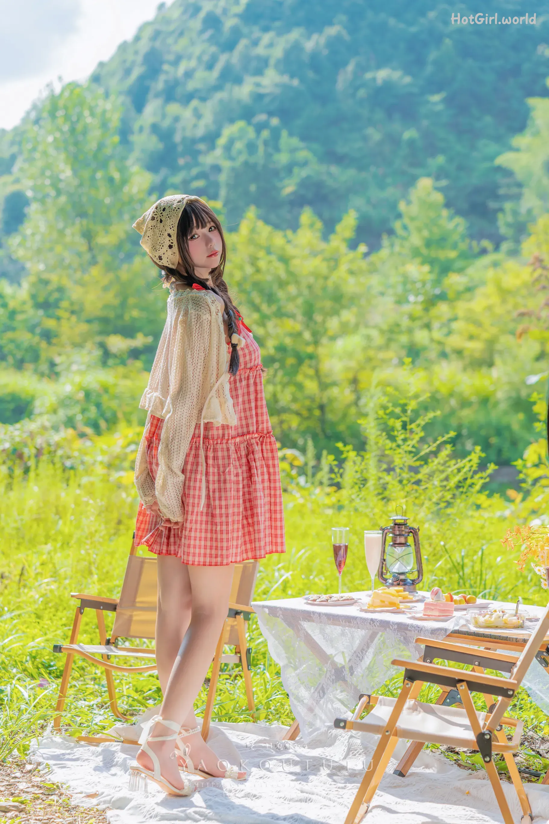 Coser-黏黏团子兔-绿野茶会 Lovesick Girls 第2张图