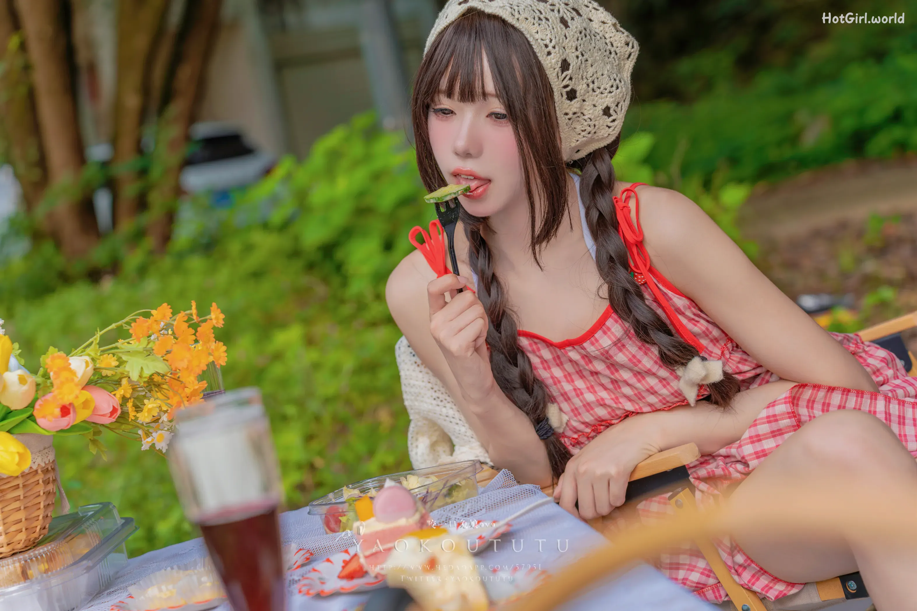Coser-黏黏团子兔-绿野茶会 Lovesick Girls 第8张图