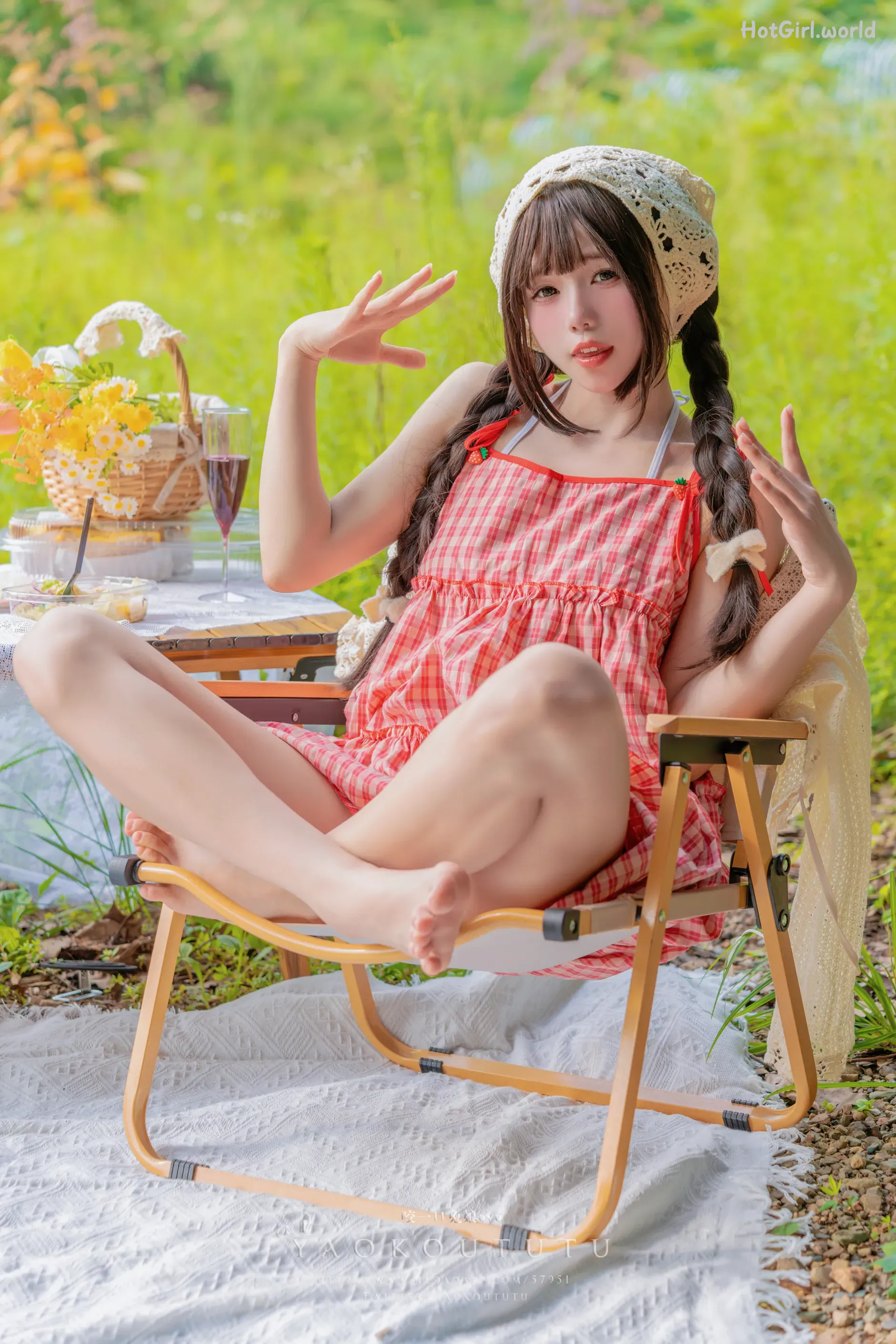 Coser-黏黏团子兔-绿野茶会 Lovesick Girls 第9张图