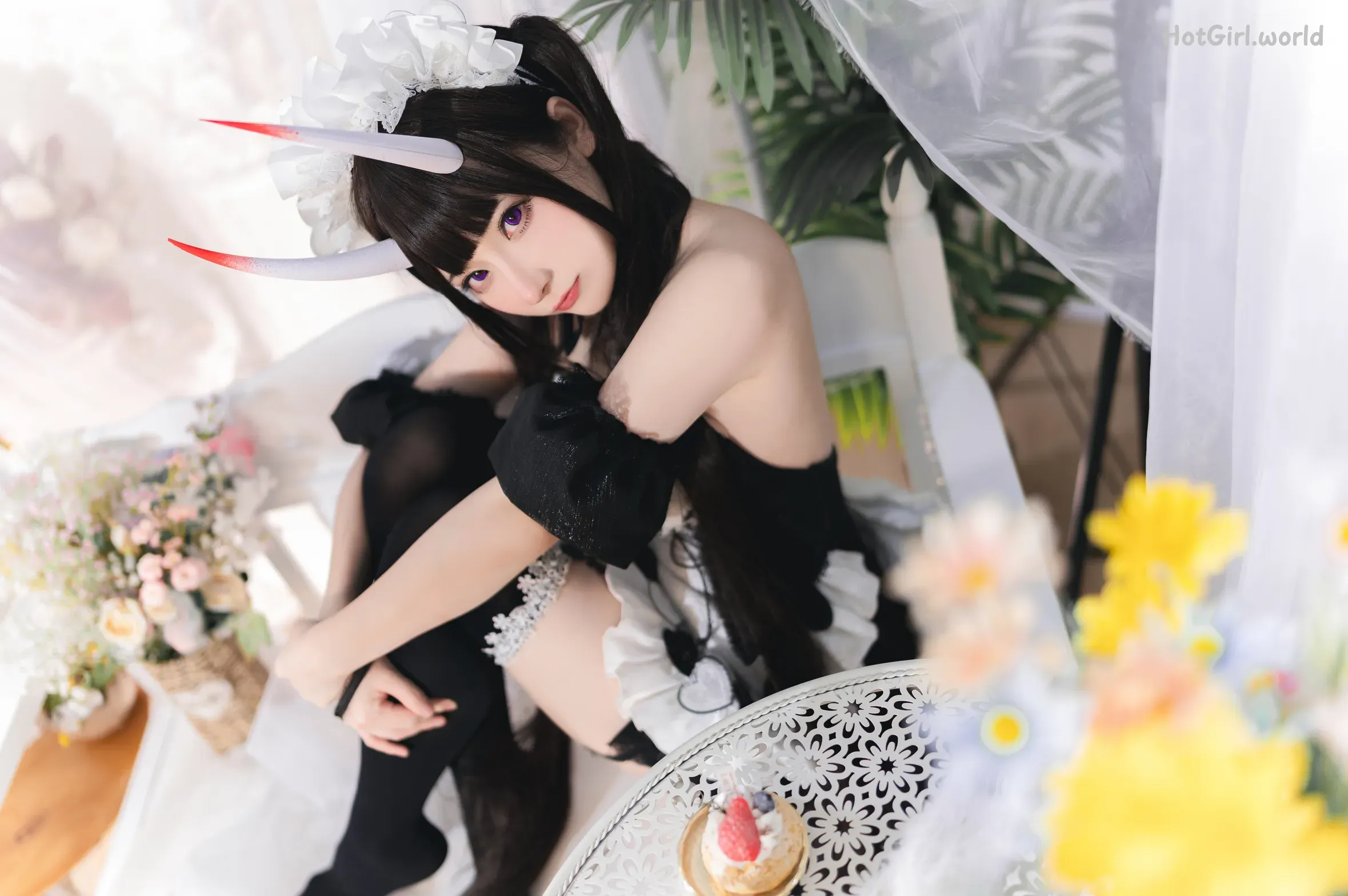 Coser-是三不是世w-No.025 碧蓝航线能代女仆 第14张图