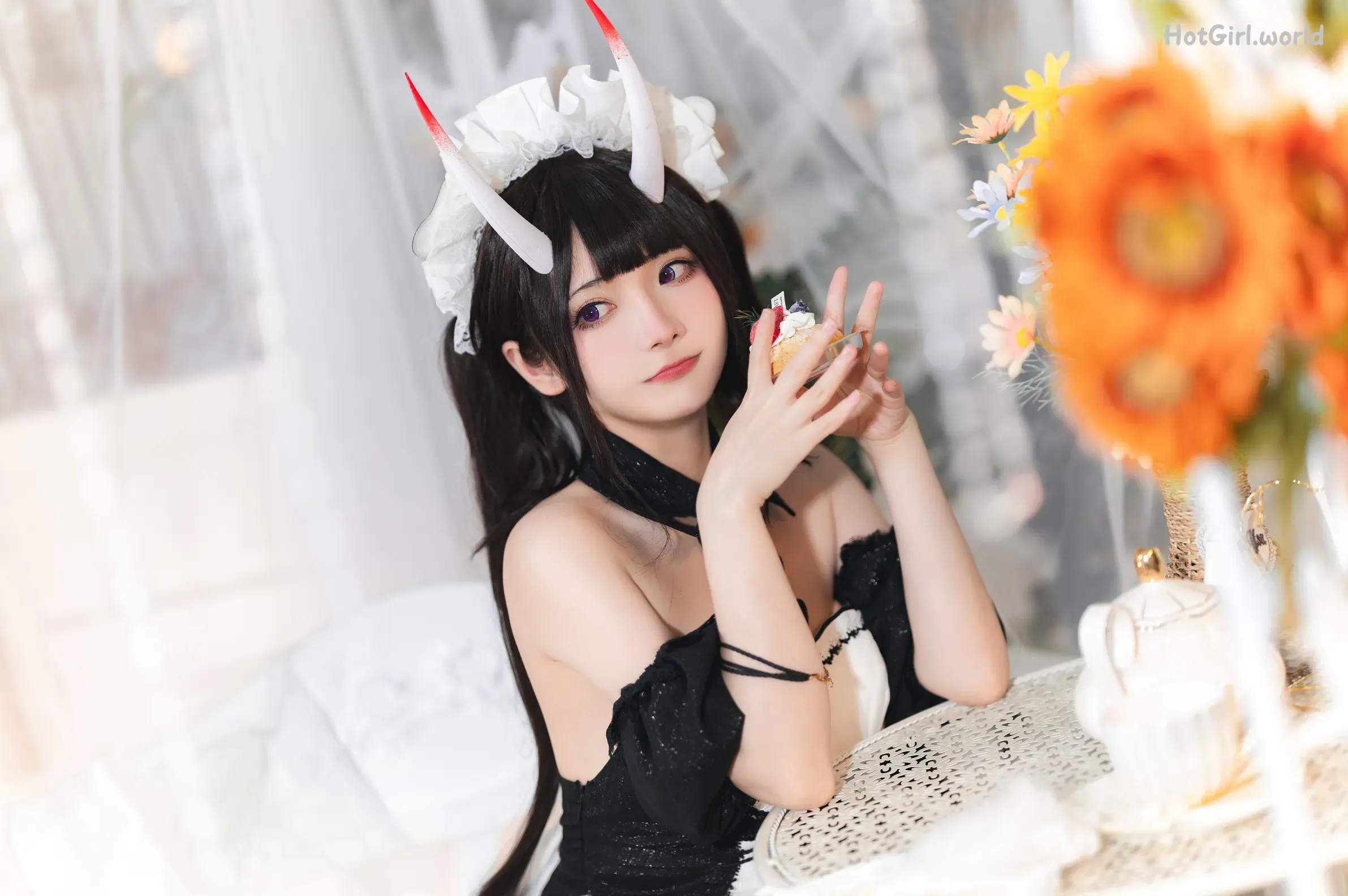 Coser-是三不是世w-No.025 碧蓝航线能代女仆 第17张图