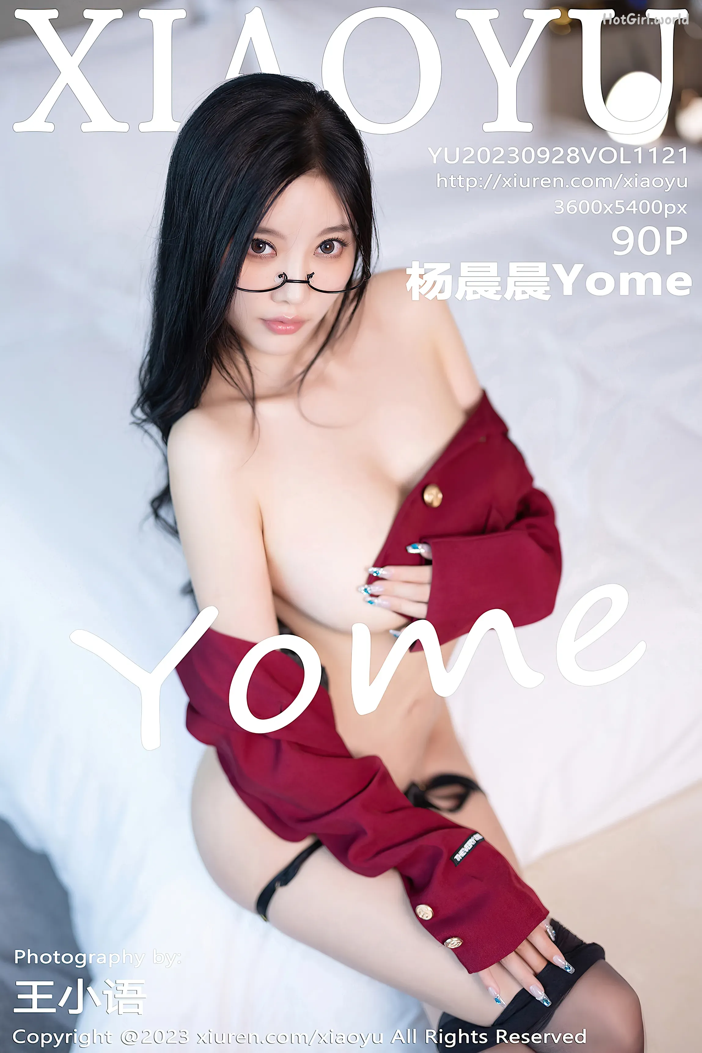 XiaoYu-语画界-Vol.1121-杨晨晨-Yome-Yang Chen Chen 第1张图