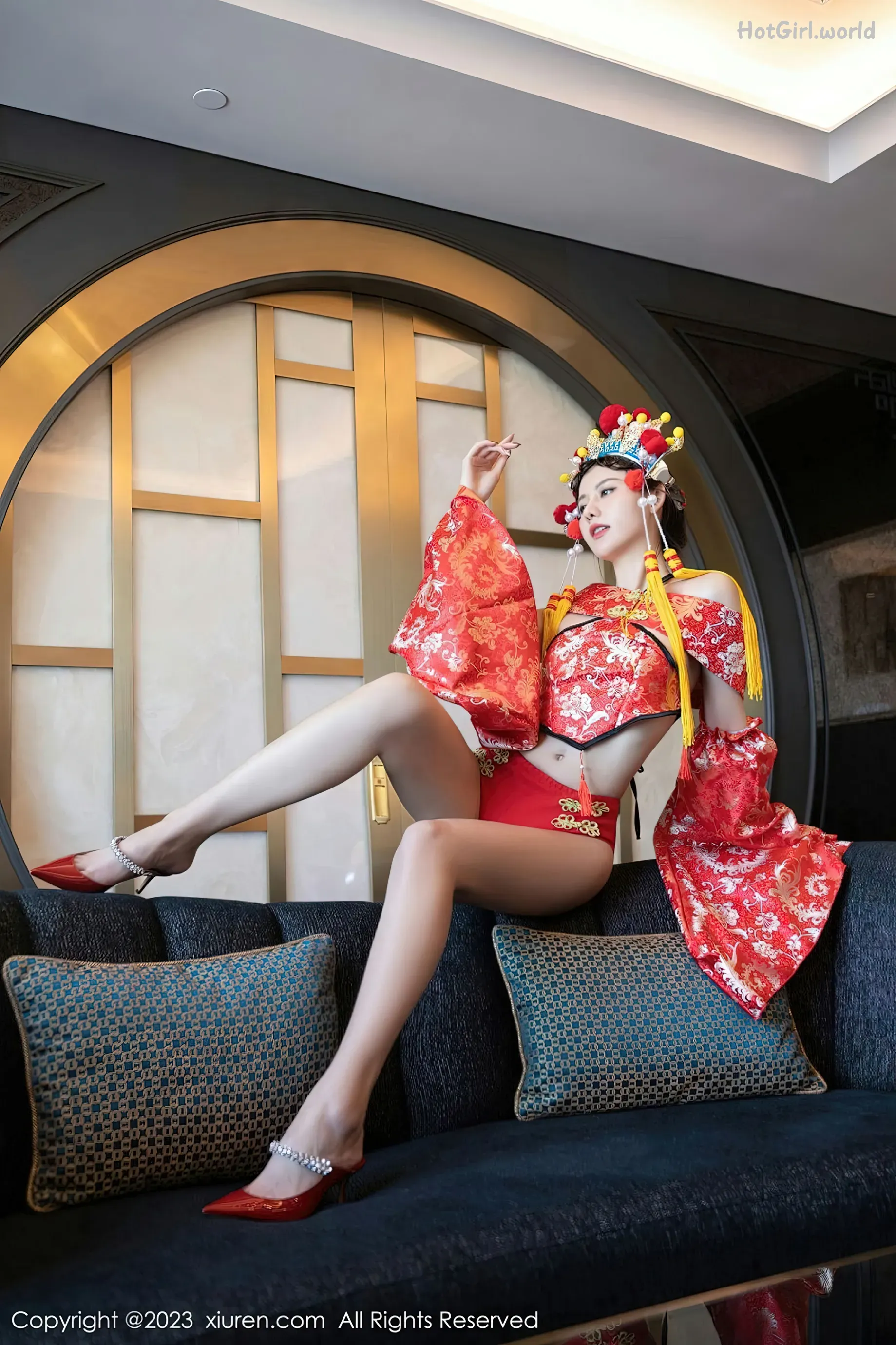 XiuRen-秀人网-No.6308-就是阿朱啊-Jiu Shi A Zhu A 第2张图