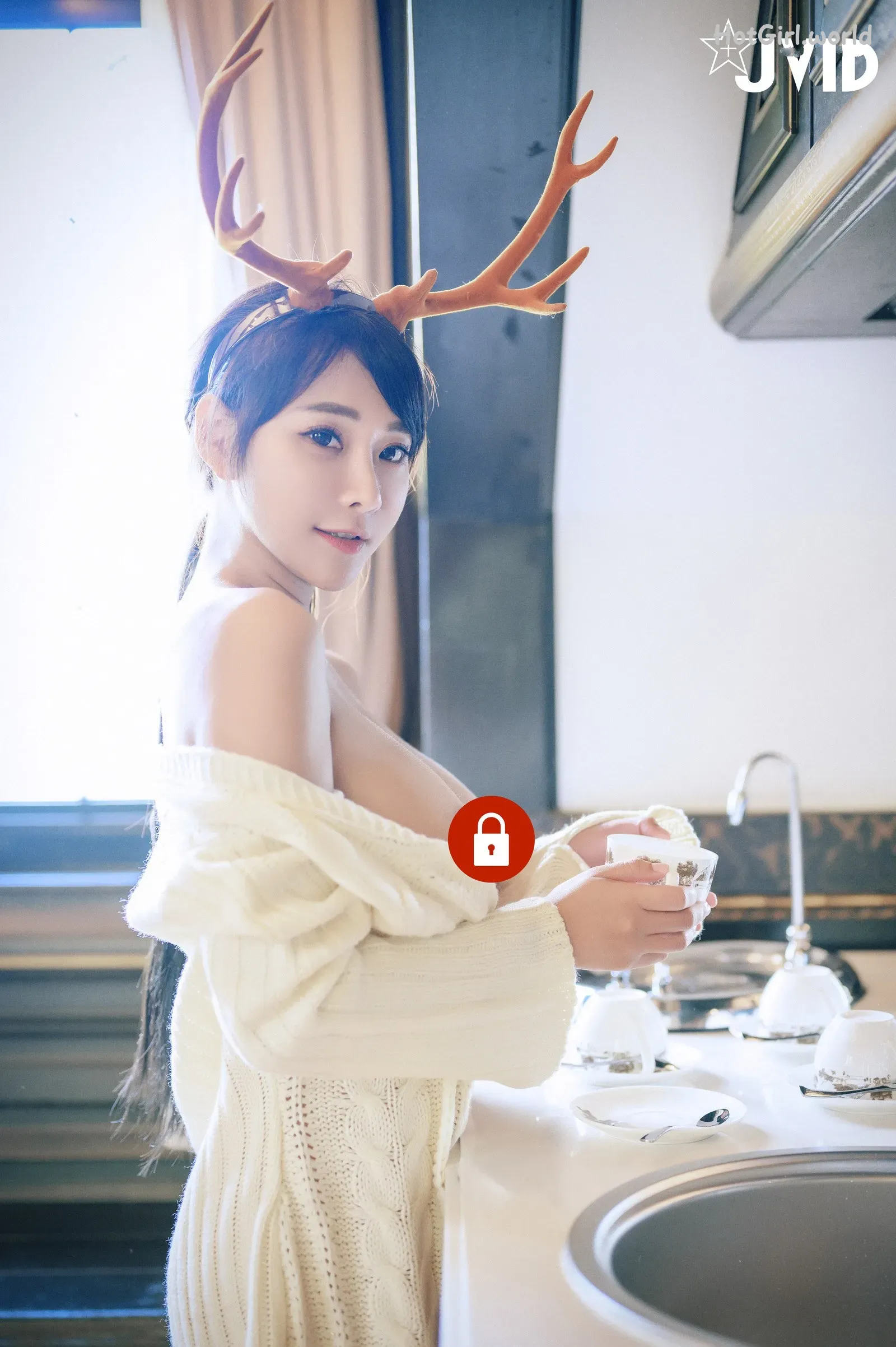 JVID-LeLe-Sexy Girl Of Santa 第3张图