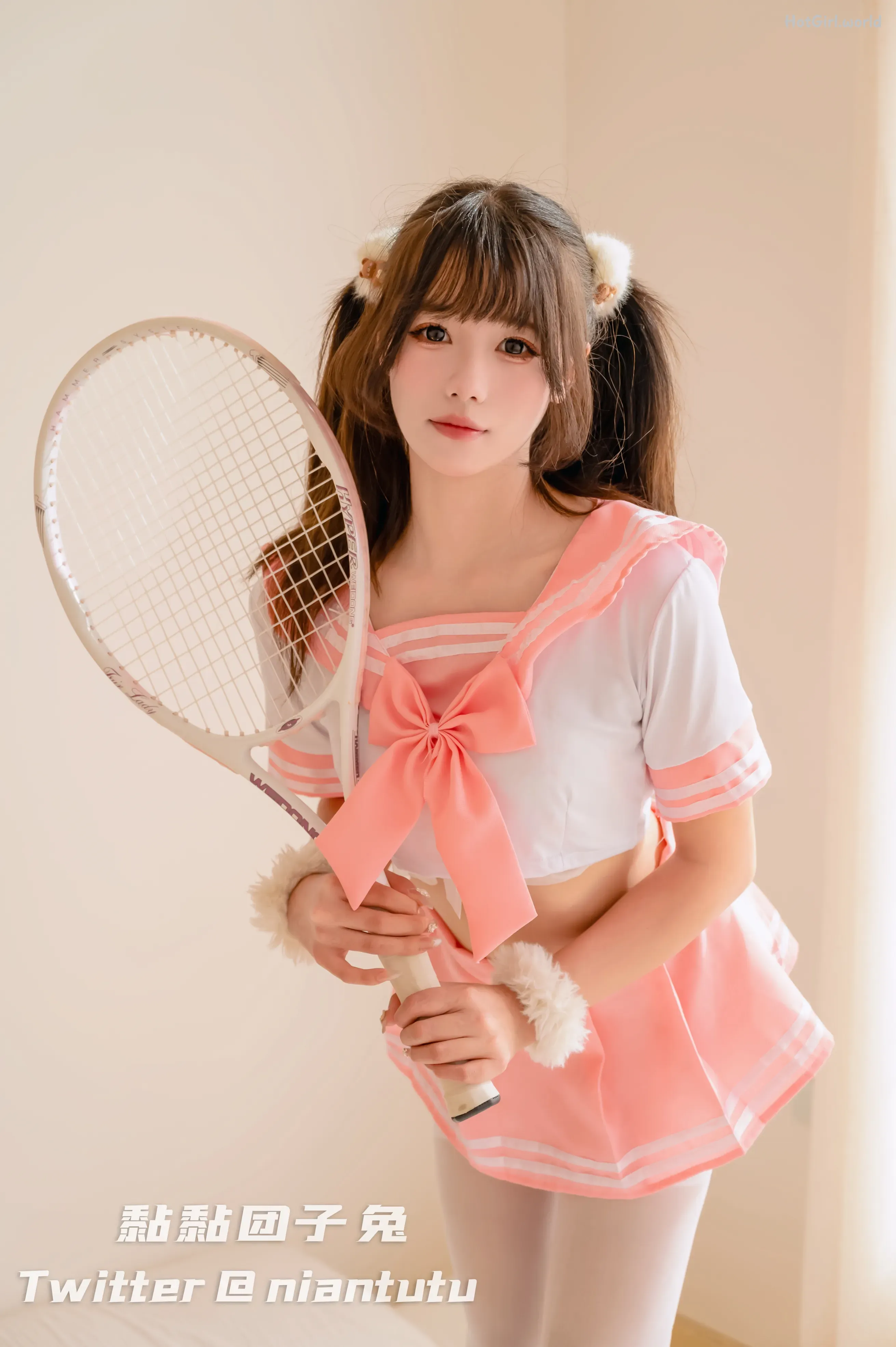 Coser-黏黏团子兔-JK(42 photos + 18 uncensored photos) 第17张图