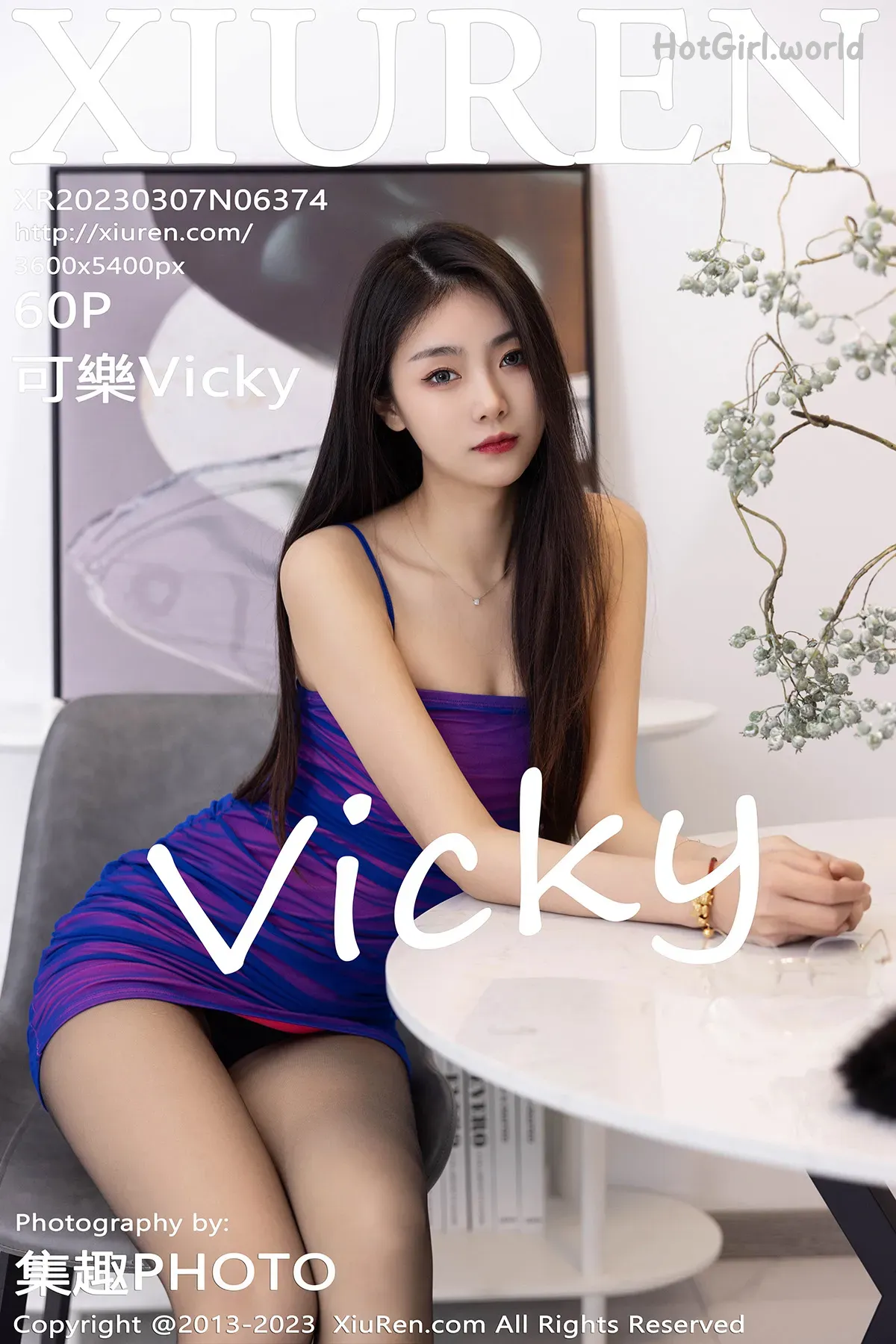 XiuRen-秀人网-No.6374-可乐-Ke Le-Vicky 第1张图
