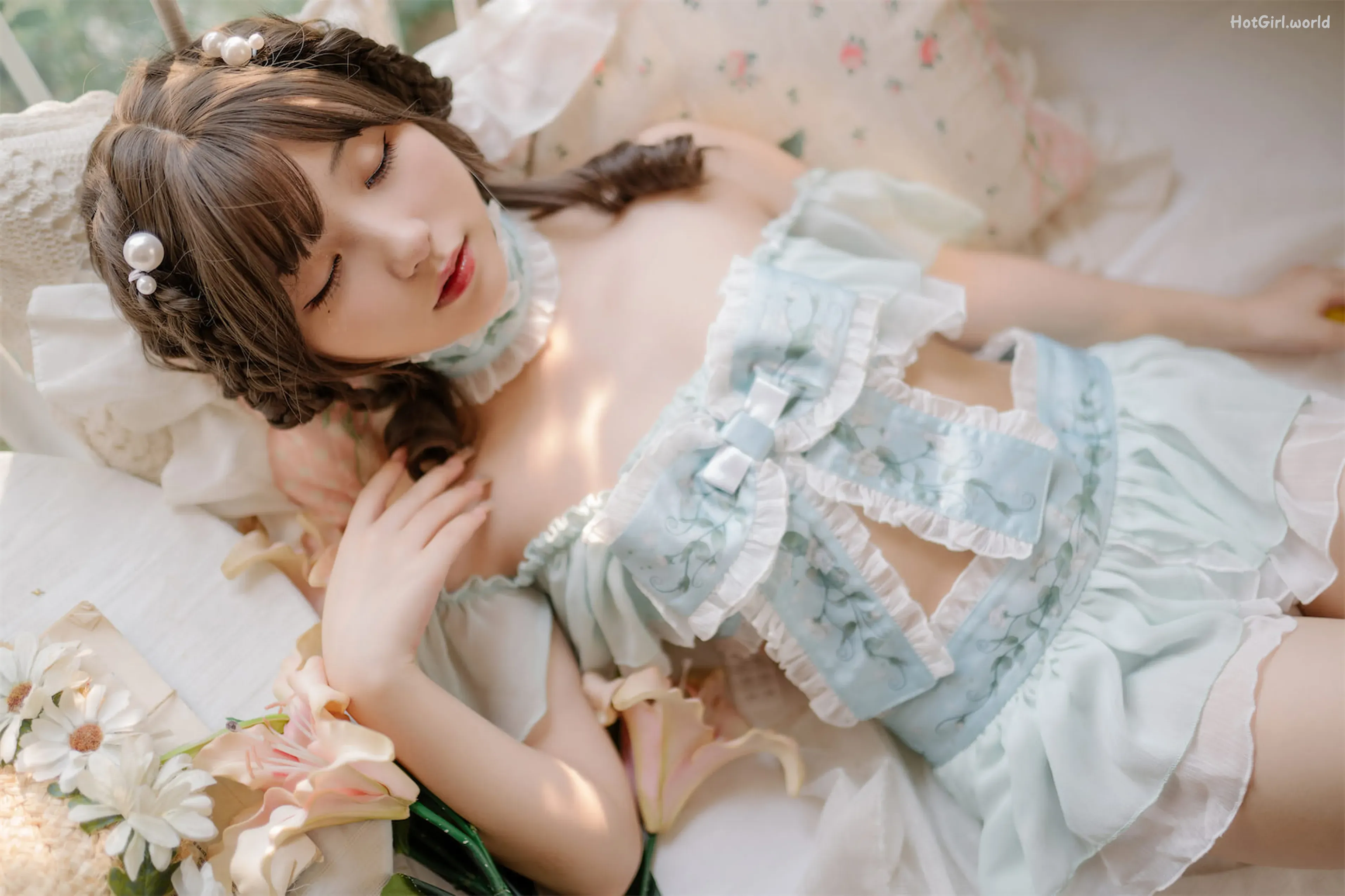 Coser-花铃-豌豆公主仆 第40张图