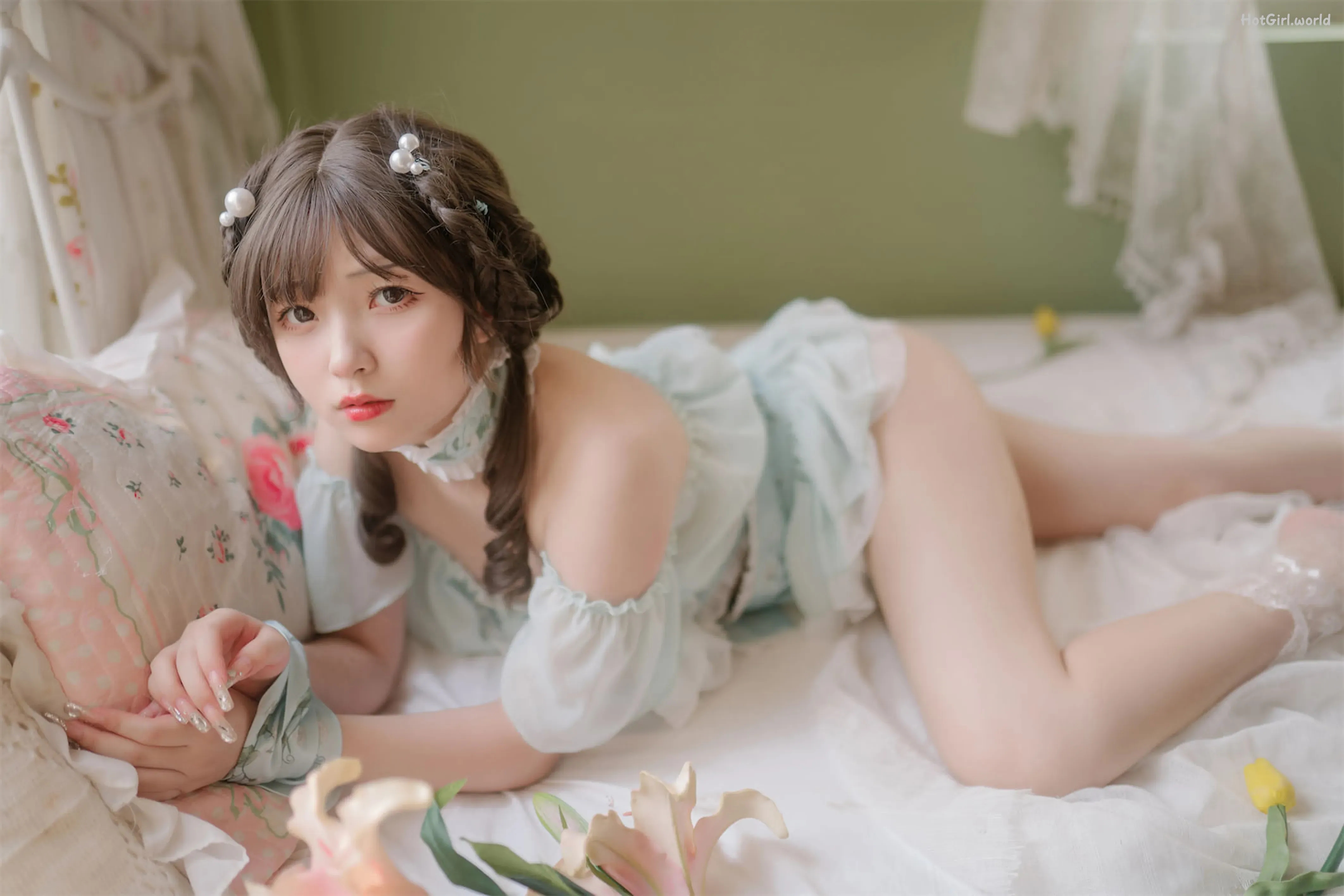 Coser-花铃-豌豆公主仆 第54张图
