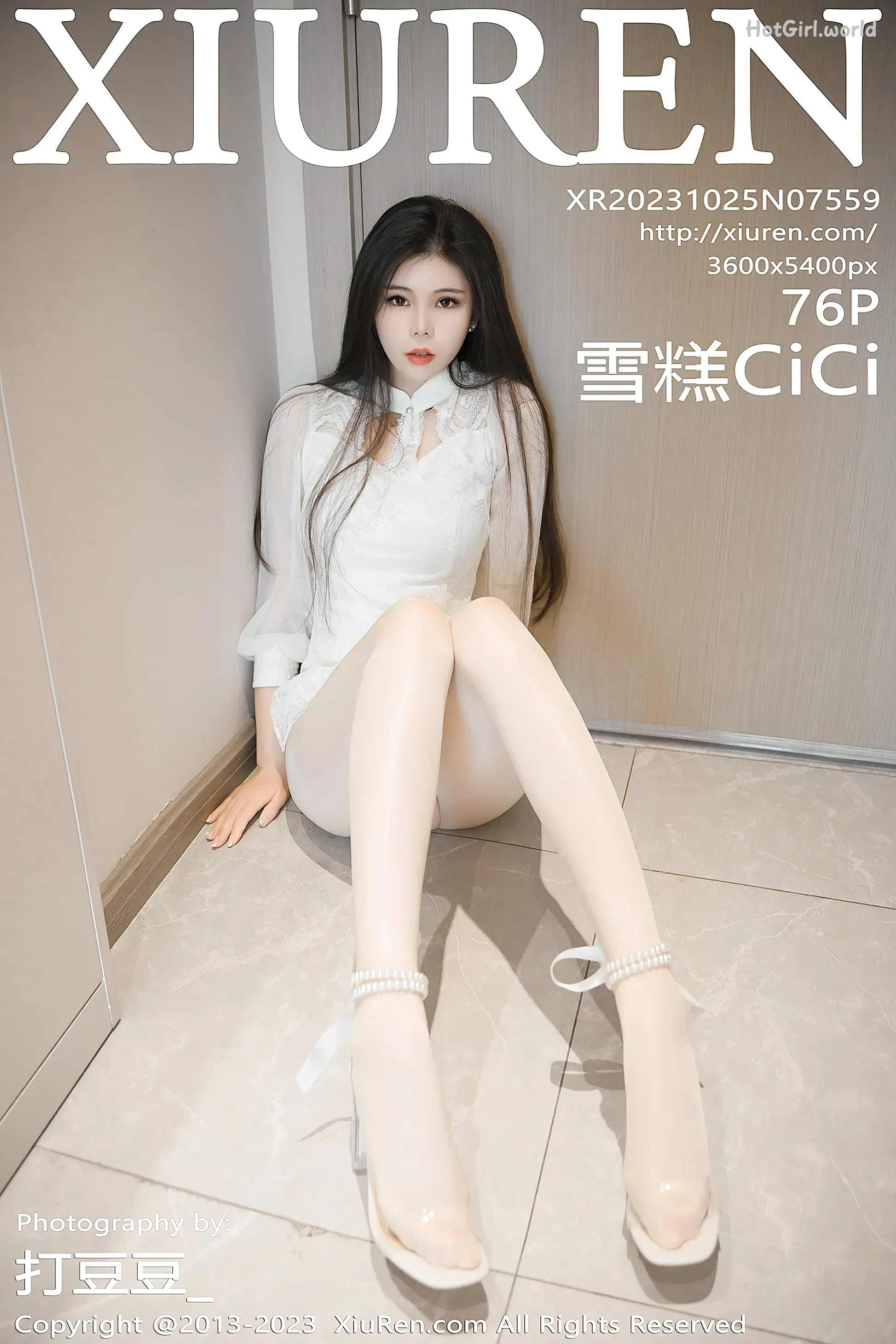 XiuRen-秀人网-No.7559-雪糕-CiCi-Xue Gao 第1张图