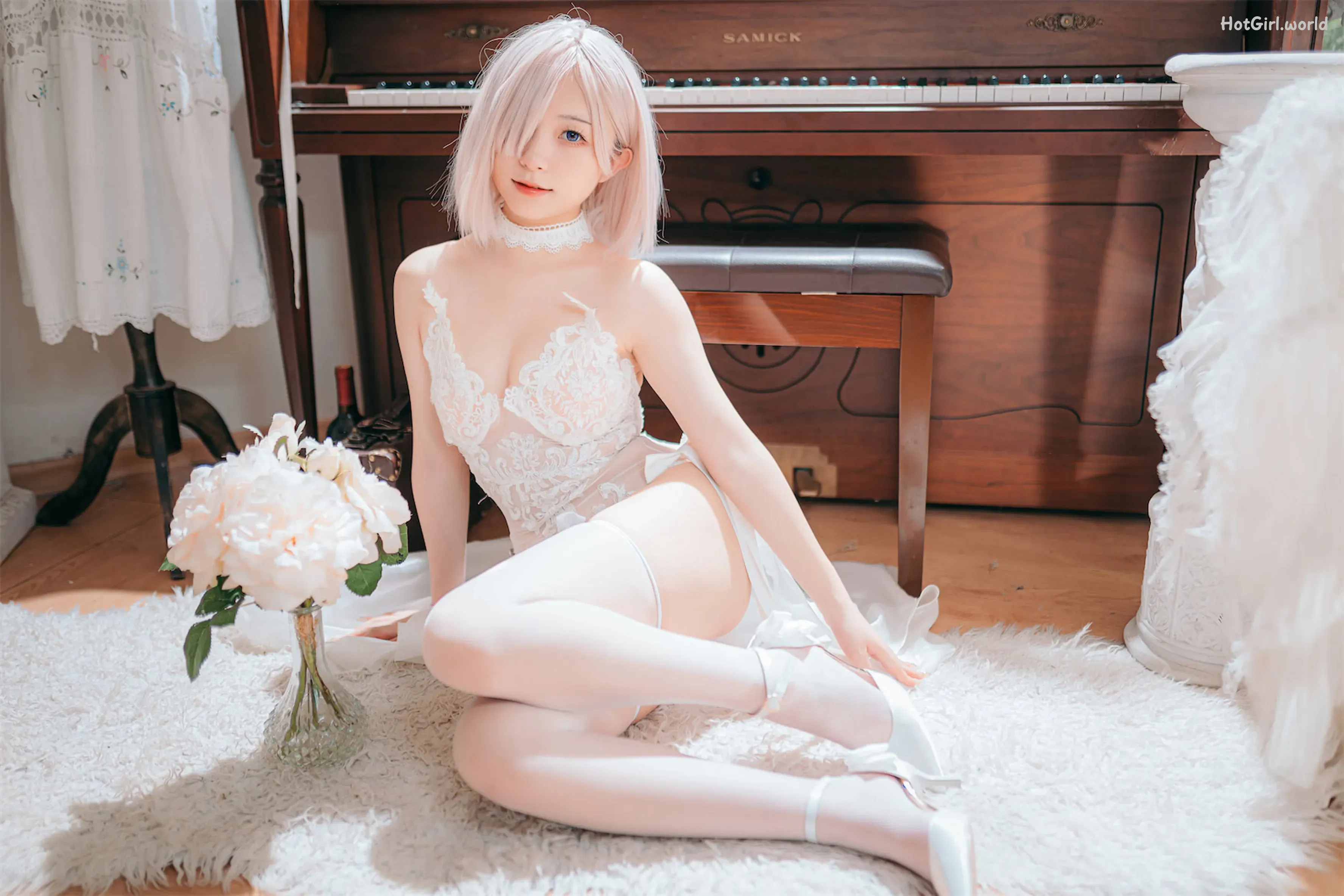 Coser-花铃-玛修婚纱 第3张图