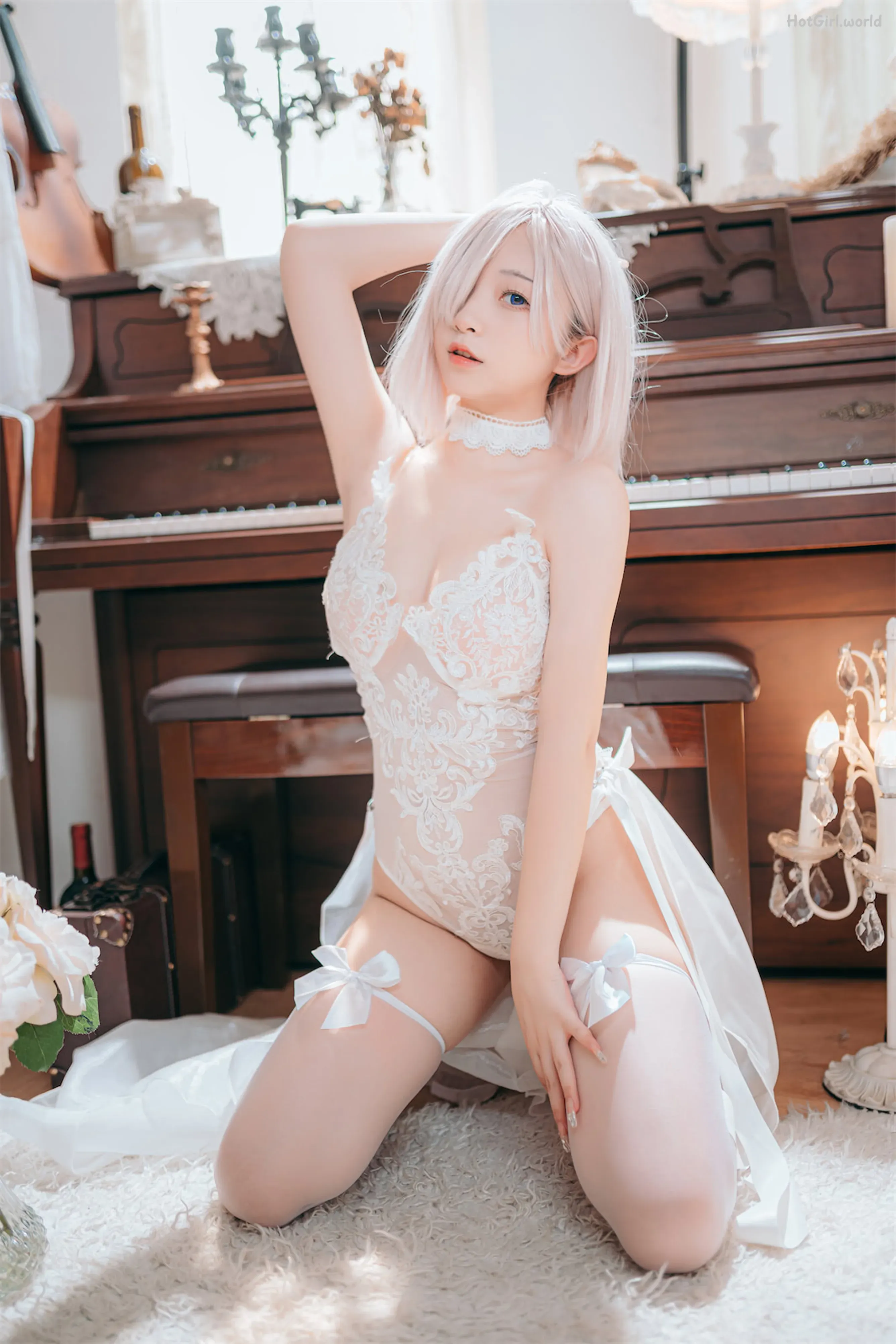 Coser-花铃-玛修婚纱 第5张图