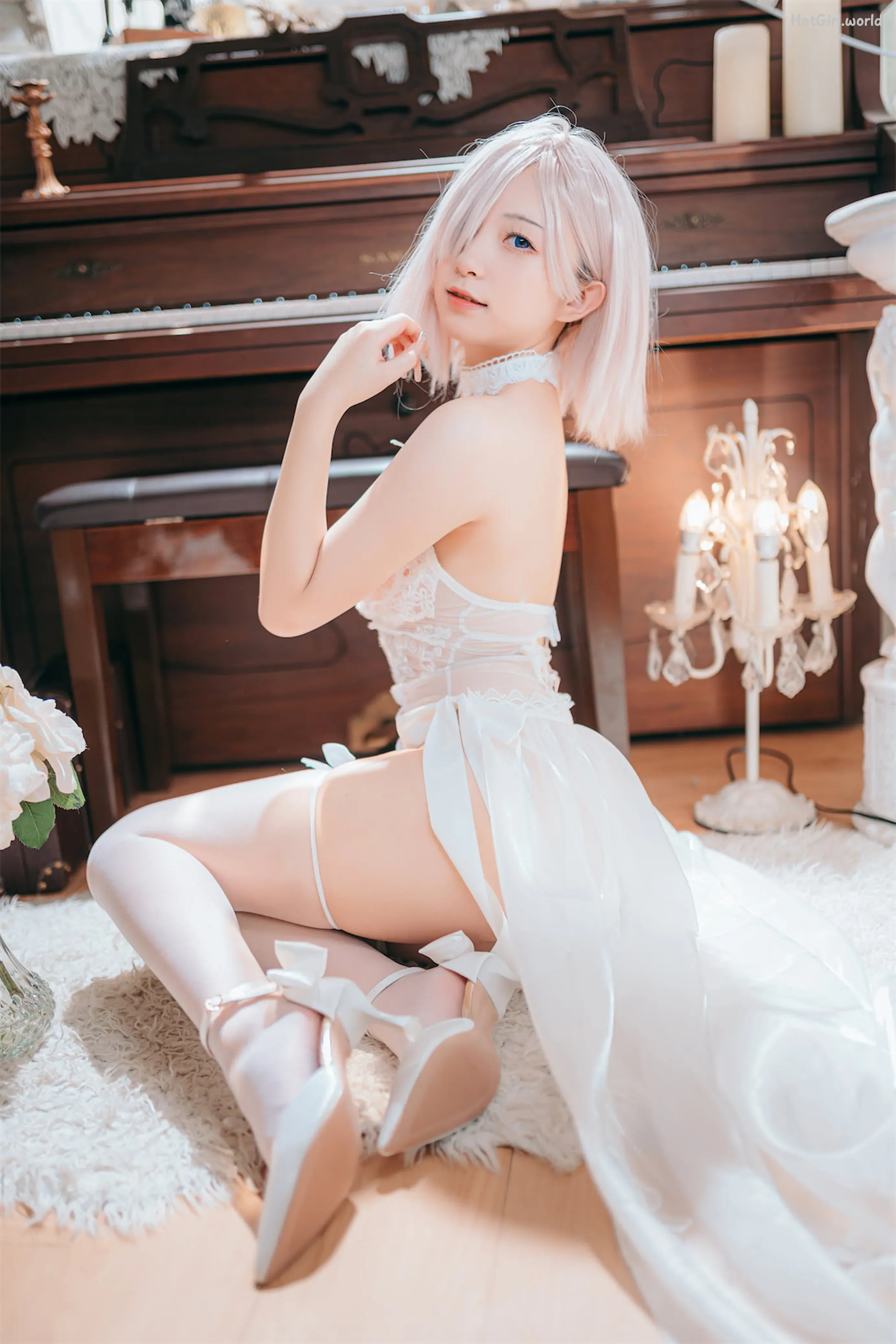 Coser-花铃-玛修婚纱 第9张图