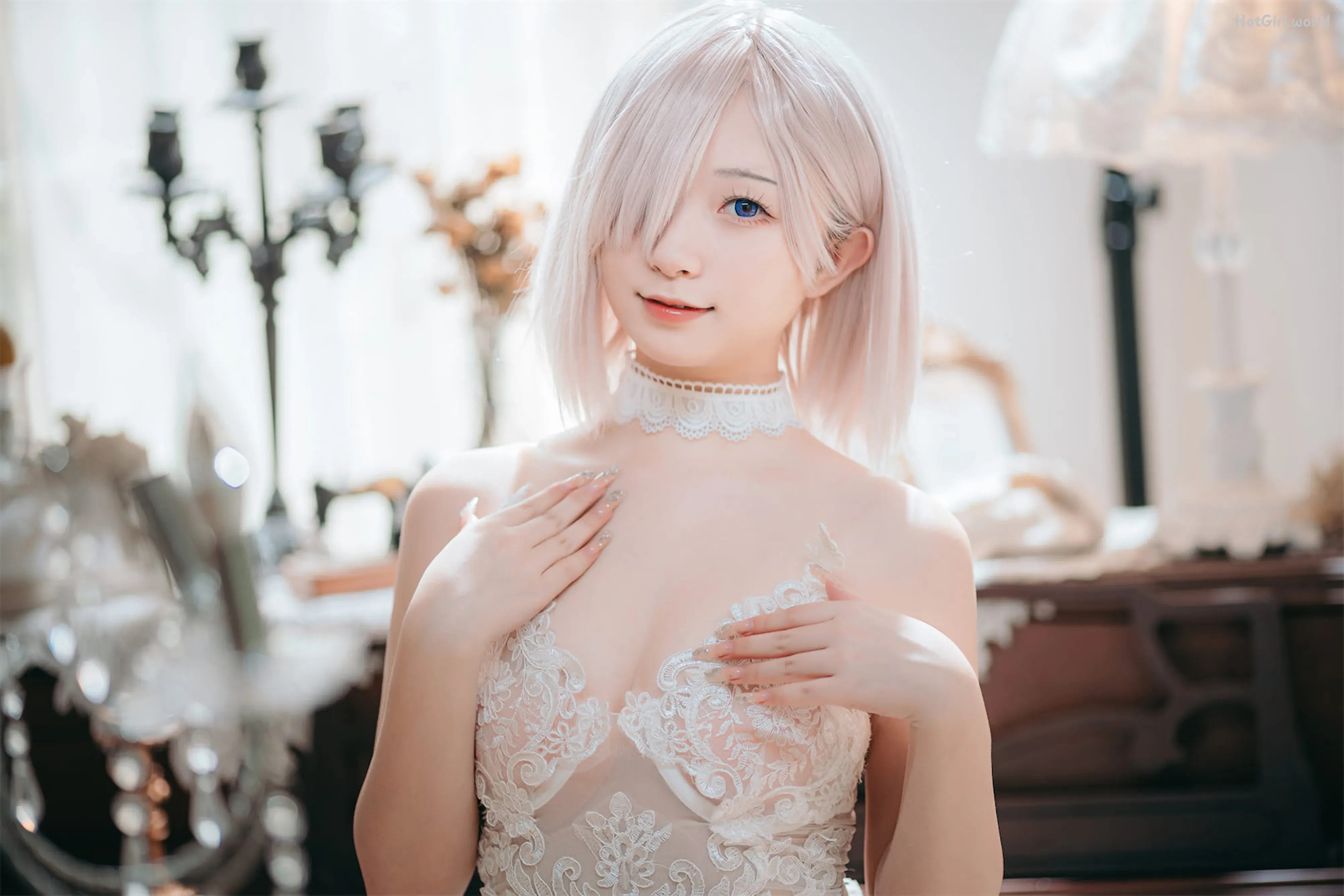 Coser-花铃-玛修婚纱 第44张图